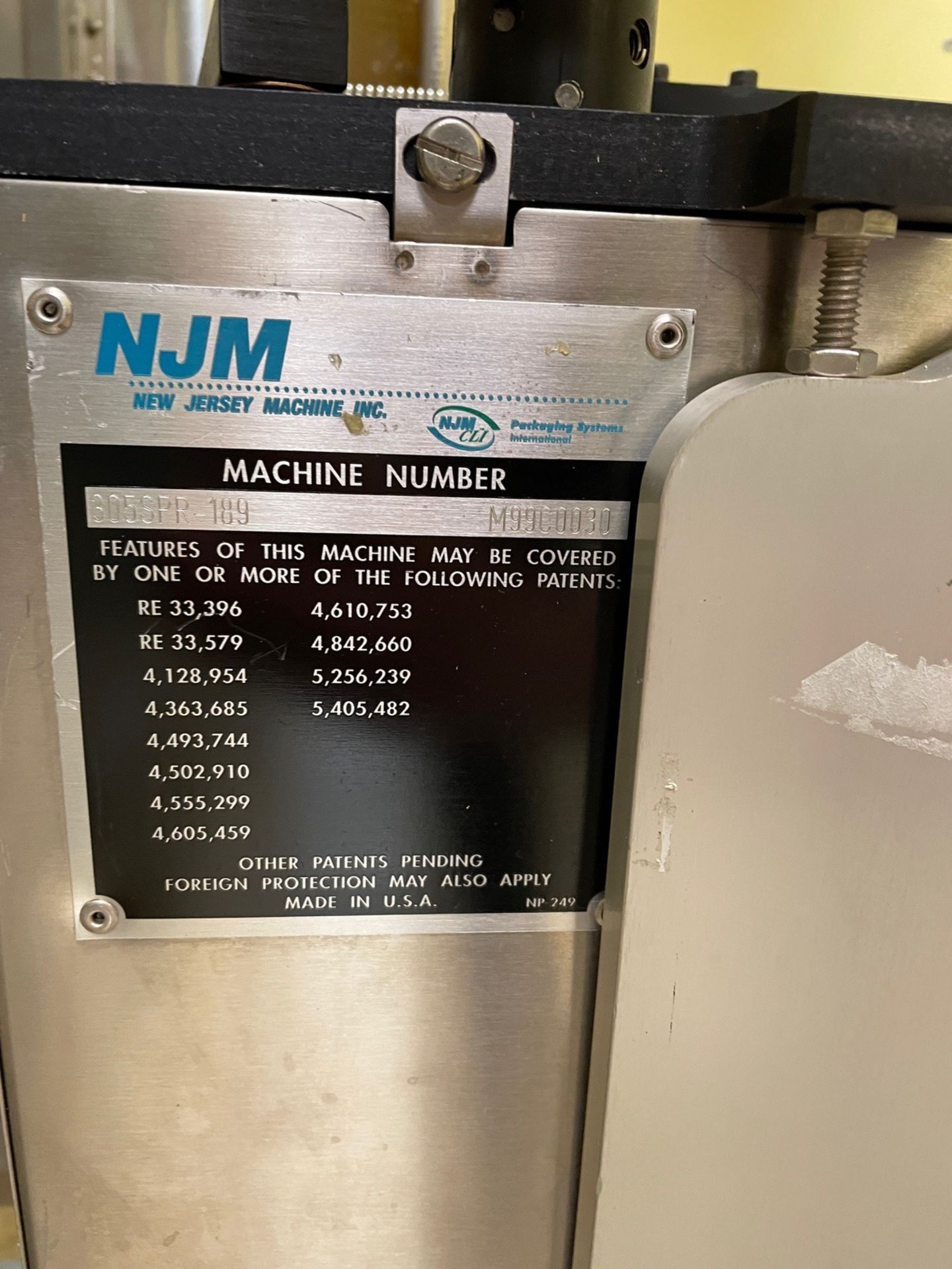 New Jersey NJM Auto-Colt III High Speed Pressure Sensitive Labeler - Subj to Bulk | Rig Fee: $850 - Image 8 of 16