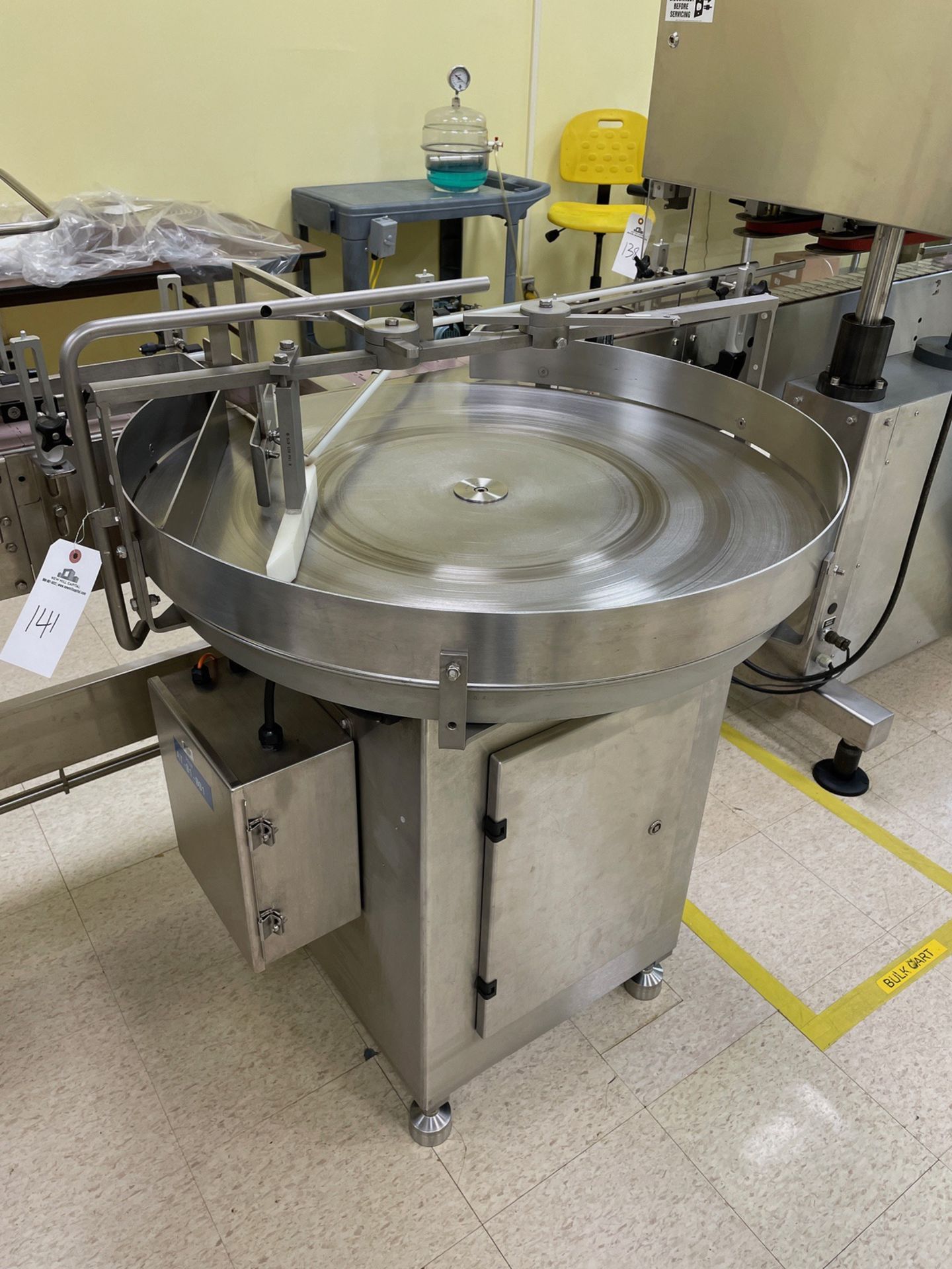 New Jersey Stainless Steel Rotary Accumulation Table - Subj to Bulk | Rig Fee: $150