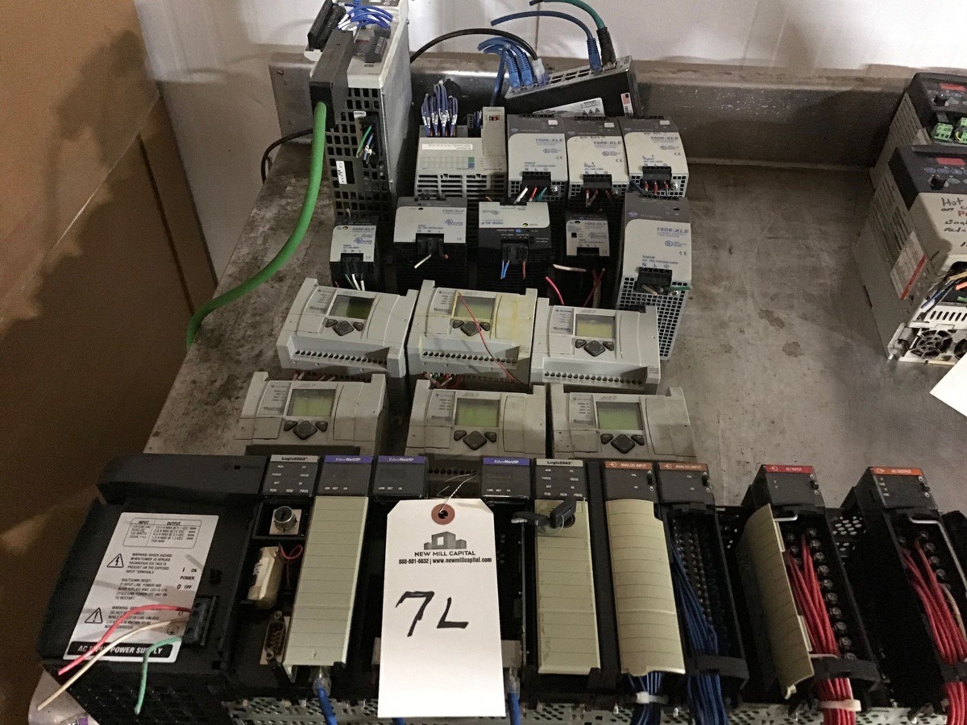 Logix 5563 PLC, Misc Allen Bradley Components | Rig Fee: $150