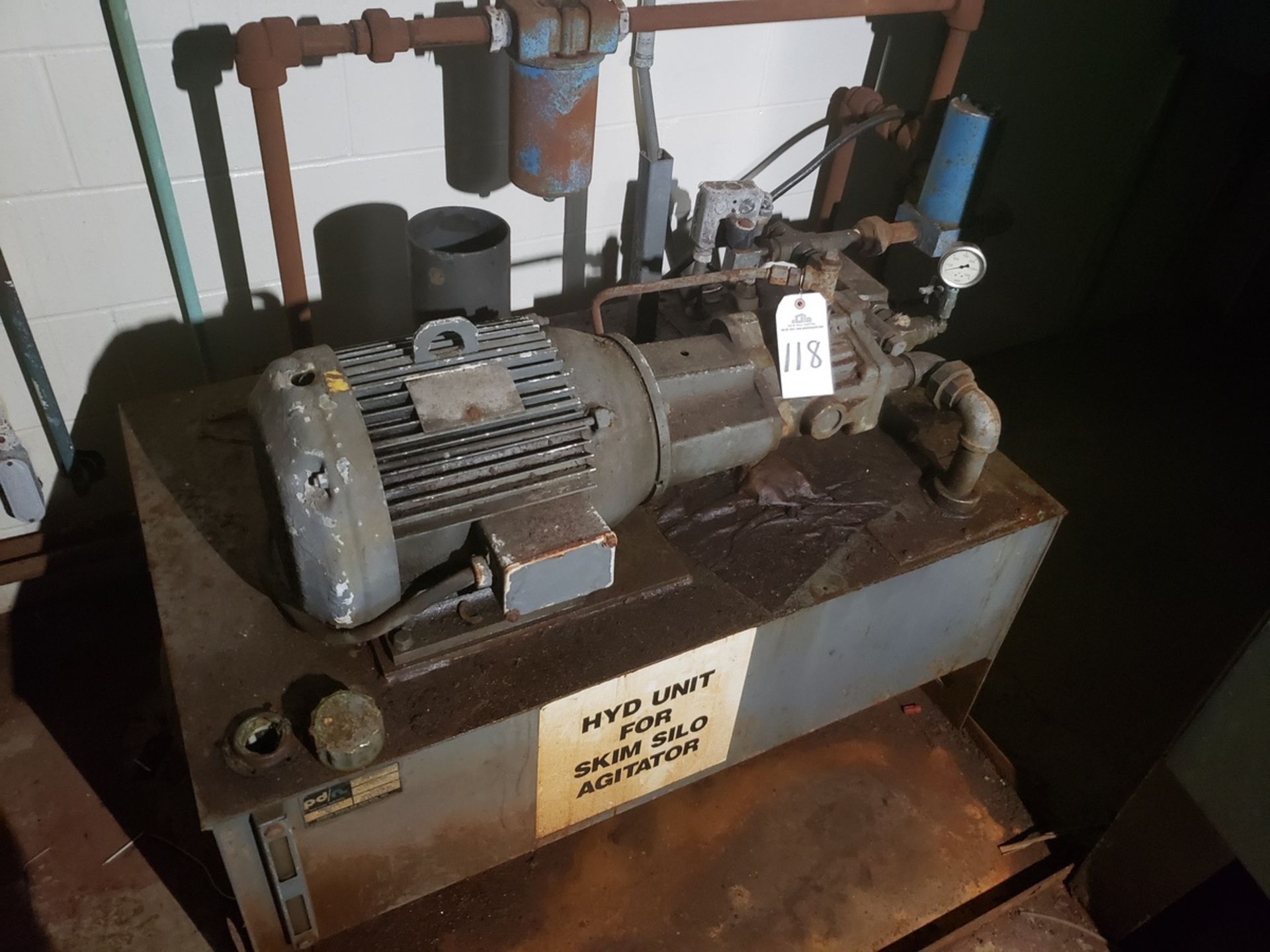 15 HP Hydraulic Pump Skid | Rig Fee: $850