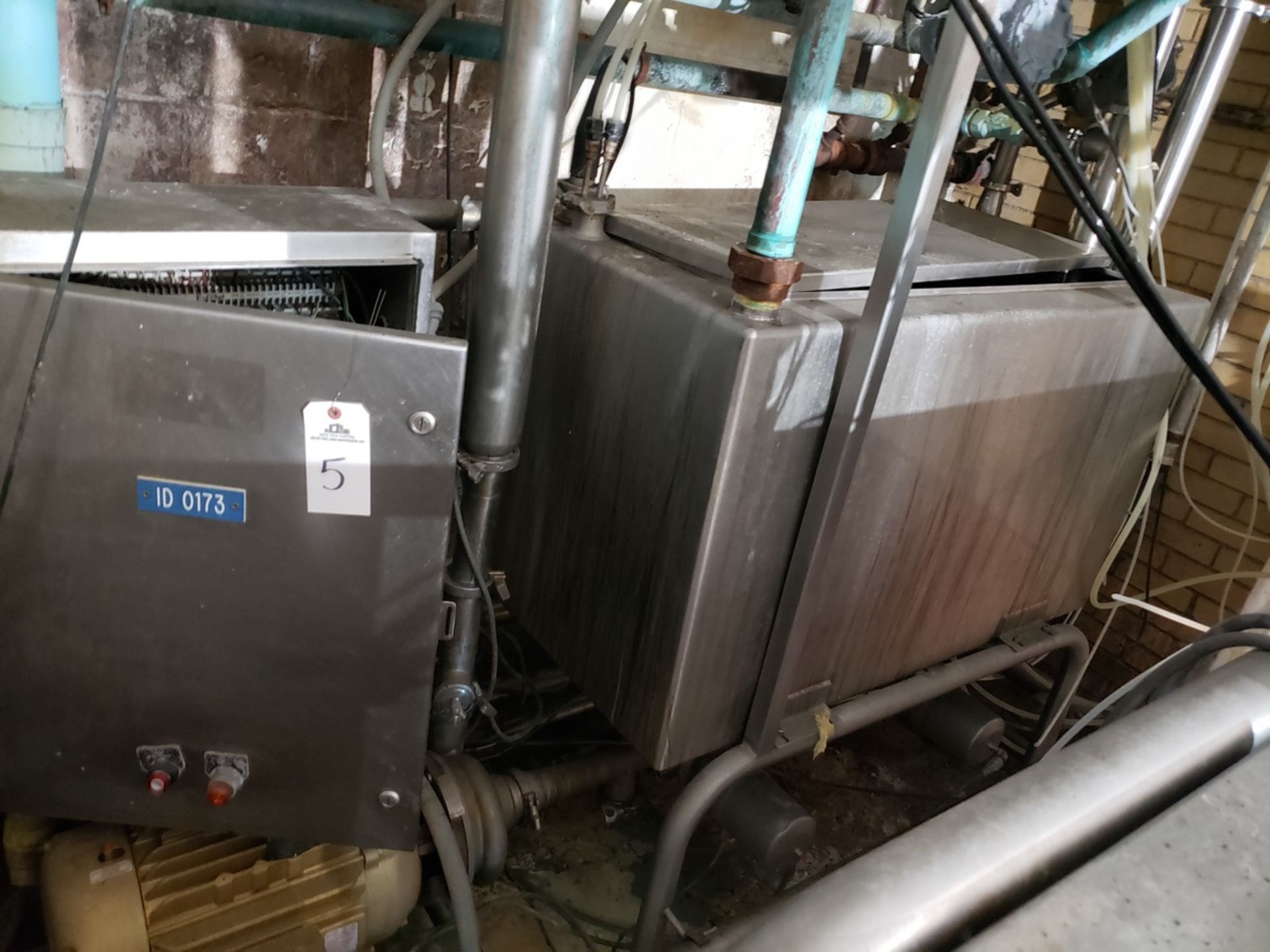 Klenzade CIP Skid, W/ Heat Exchanger, Ref. ID 0173 | Rig Fee: $500