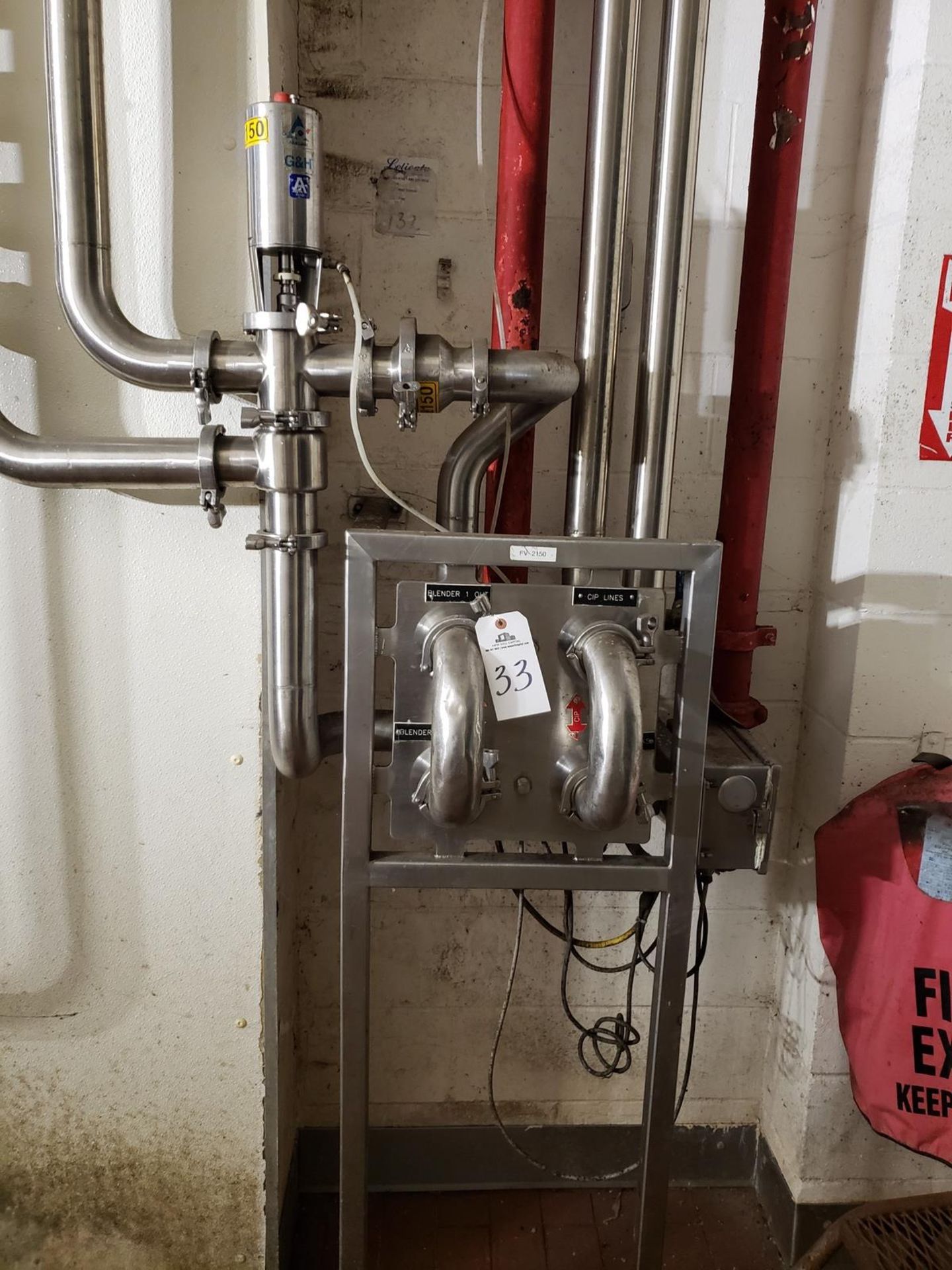 Stainless Steel Flow Fitting Manifold | Rig Fee: $100