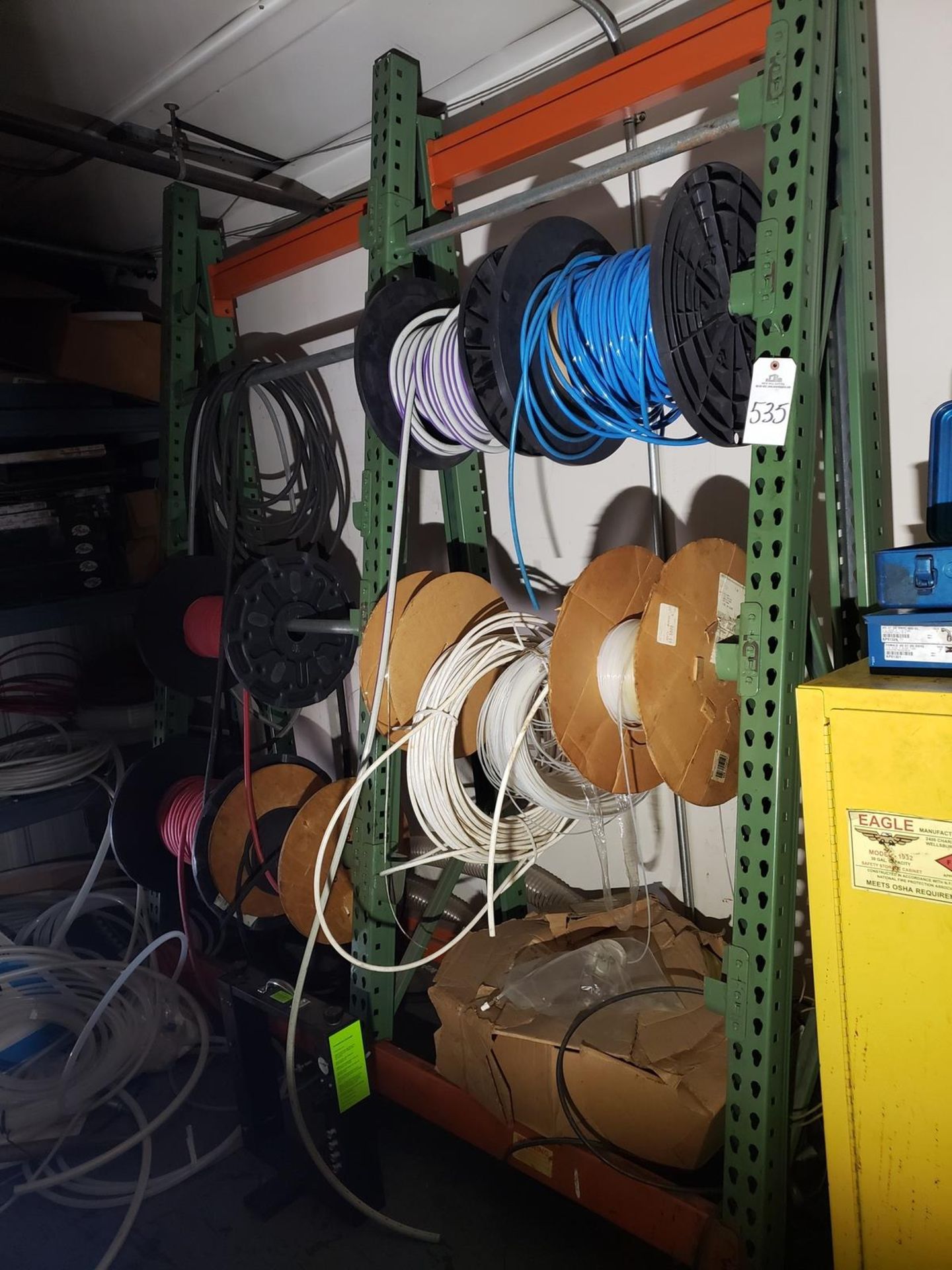 Material Storage Rack W/Contents | Rig Fee: $500