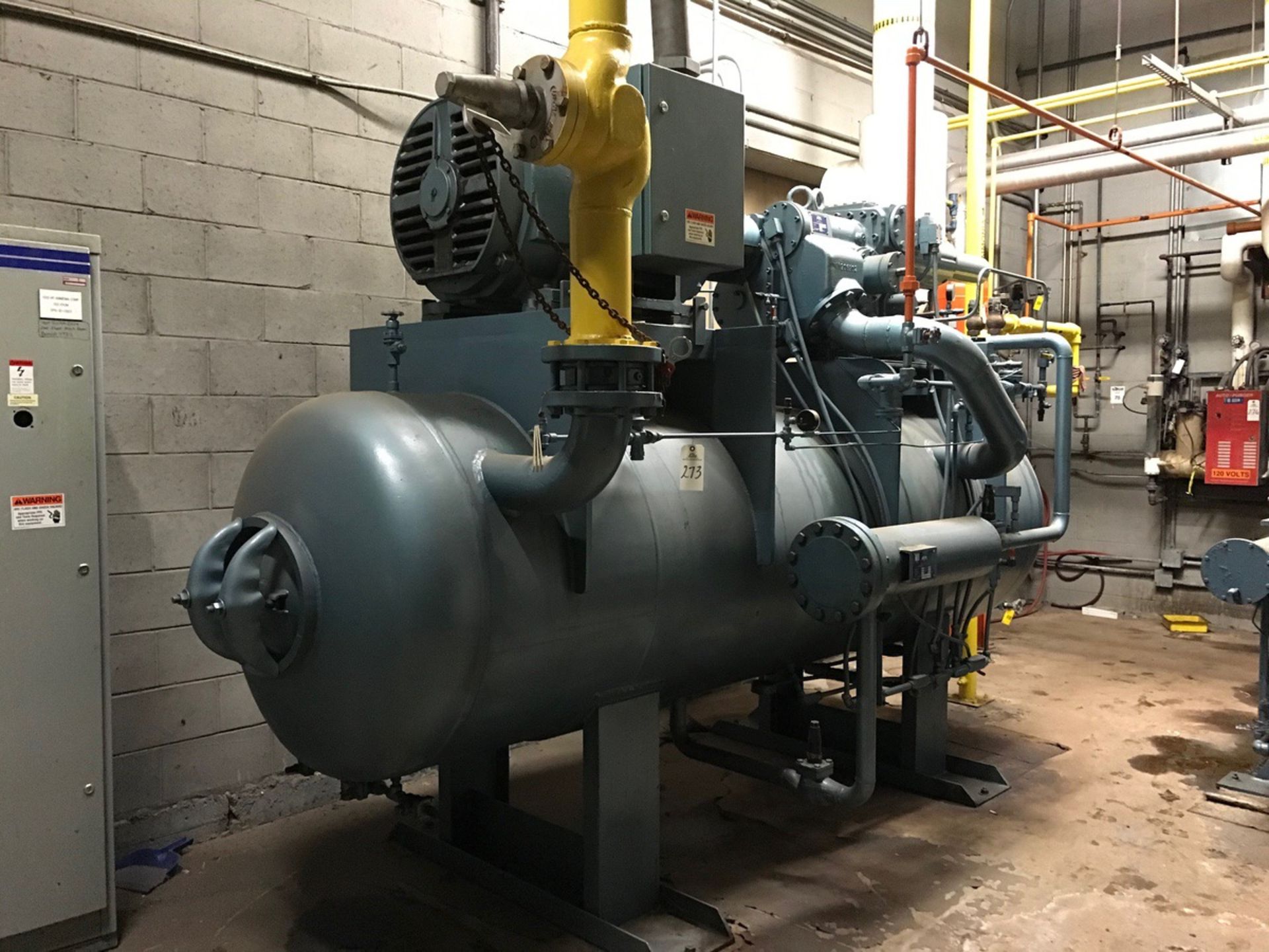 M&M Refrigeration 500 HP Ammonia Screw Compressor | Rig Fee: $4800