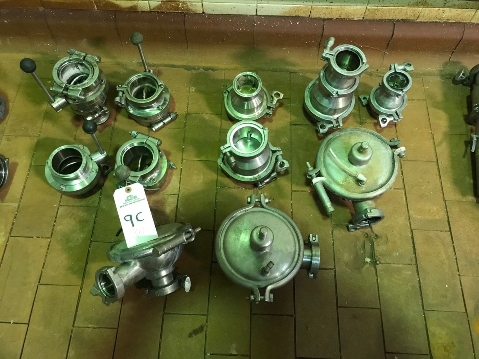 (11) Valves, (4) 3in Butterfly, (7) Check Valves | Rig Fee: $100