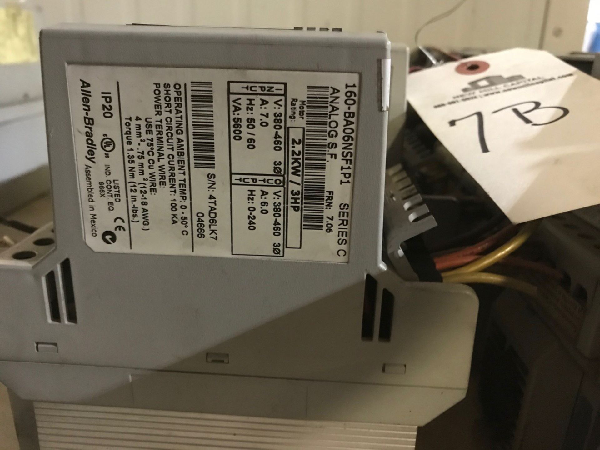 (13) Allen Bradley IP20 VFDs, (7) 1 HP, (4) 2HP, (2) 3 HP | Rig Fee: $325 - Image 3 of 3