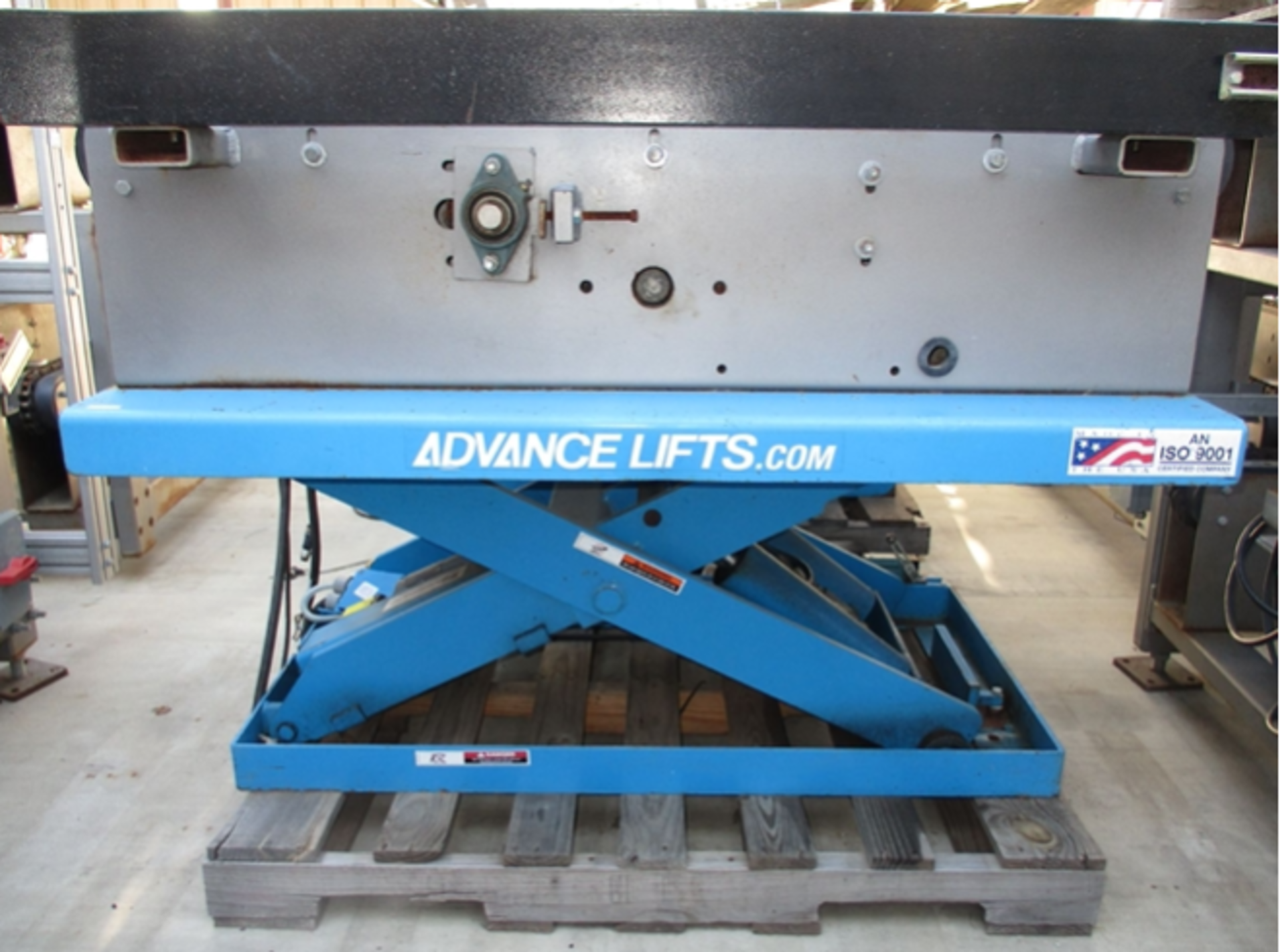 2017 Advance Lifts Pallet Lift/Table, Model P-4036, 4000 LB Max Capacity (Loc: TX) - Image 3 of 4