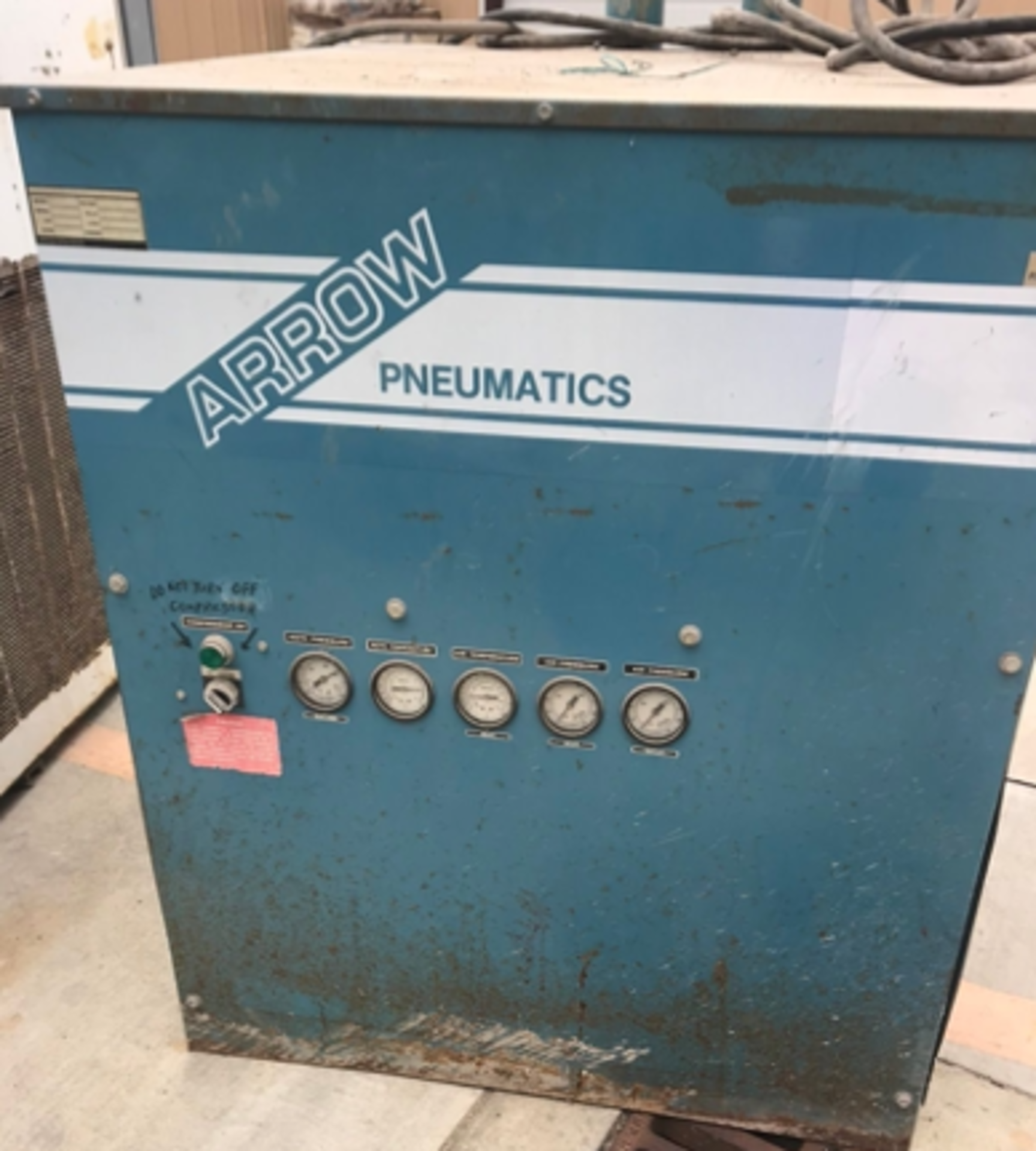 Arrow Pneumatics Model 3514-4 Air Dryer, 3 HP, S/N: SJ272 (Loc: TX)