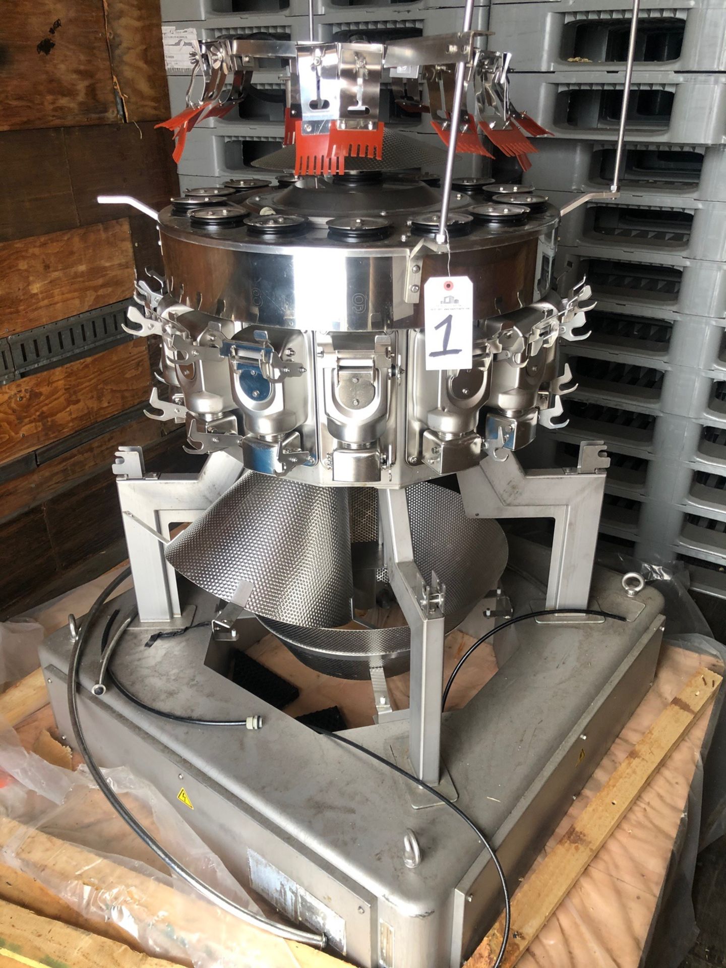 2011 Ishida Scale 14-Head Rotary Scale No Buckets | Rig Fee: $125