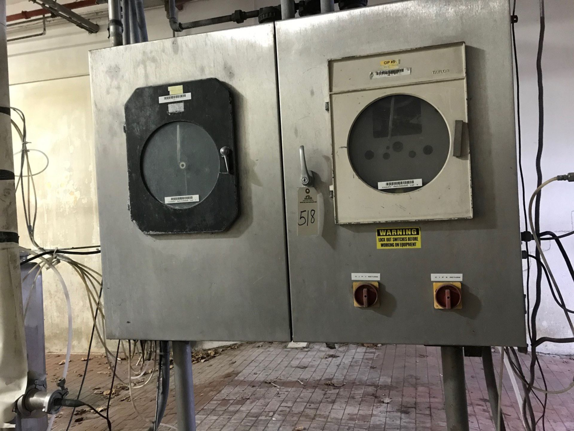 DUAL TANK CIP SYSTEM, TWO PUMPS, TWO HEAT EXCHANGERS | Rig Fee: $800 - Image 2 of 5