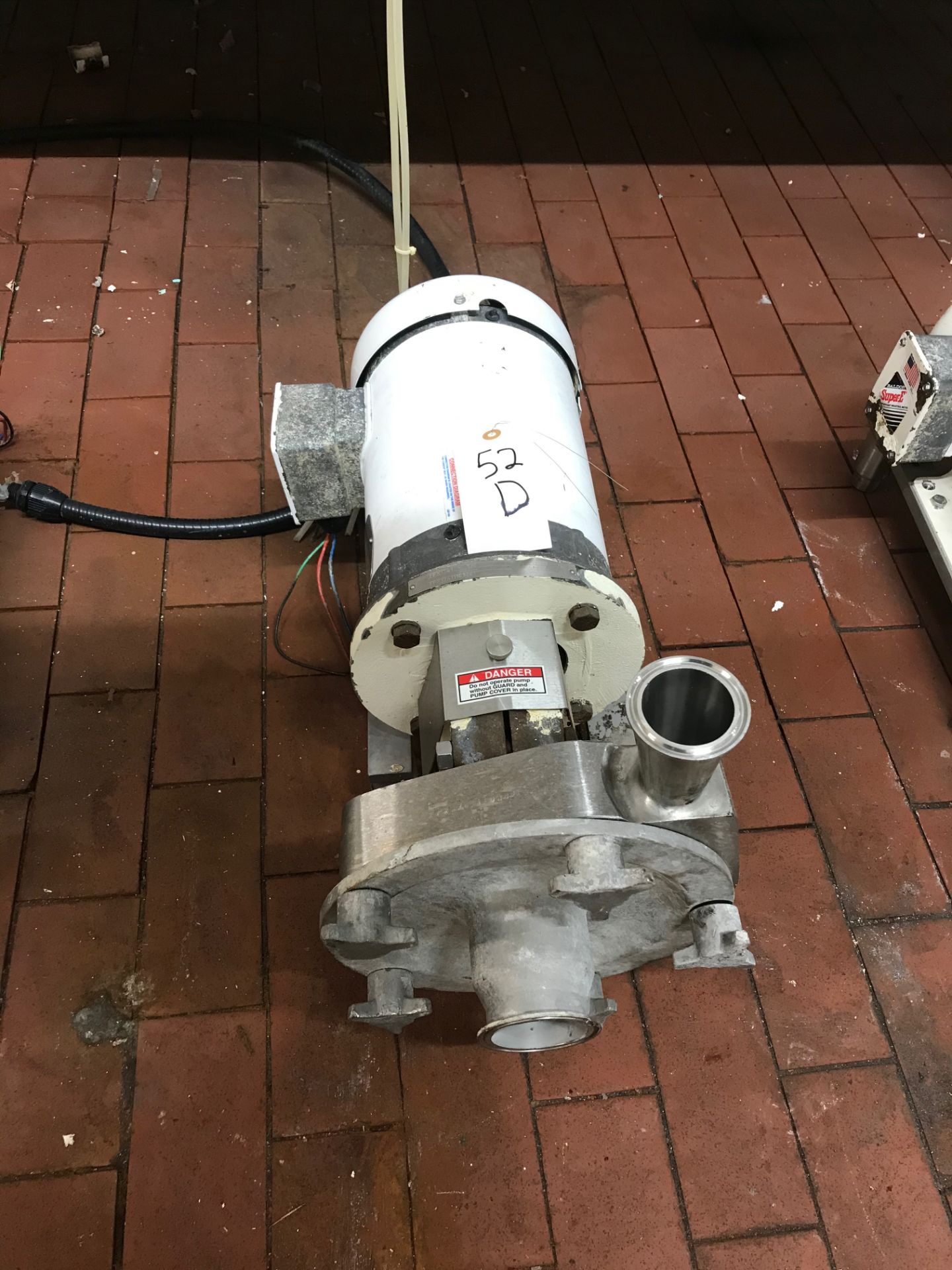 FRISTAM MODEL FPX1741-170 CENTRIFUGAL PUMP, 3 HP, 2.5/2 INCH INLET/OUTLET | Rig Fee: $50