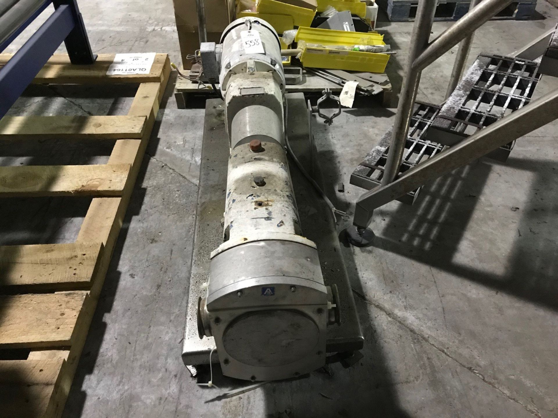 G&H MODEL 6HPD-732 POSITIVE DISPLACEMENT PUMP, 3IN INLET/OUTLET | Rig Fee: $125