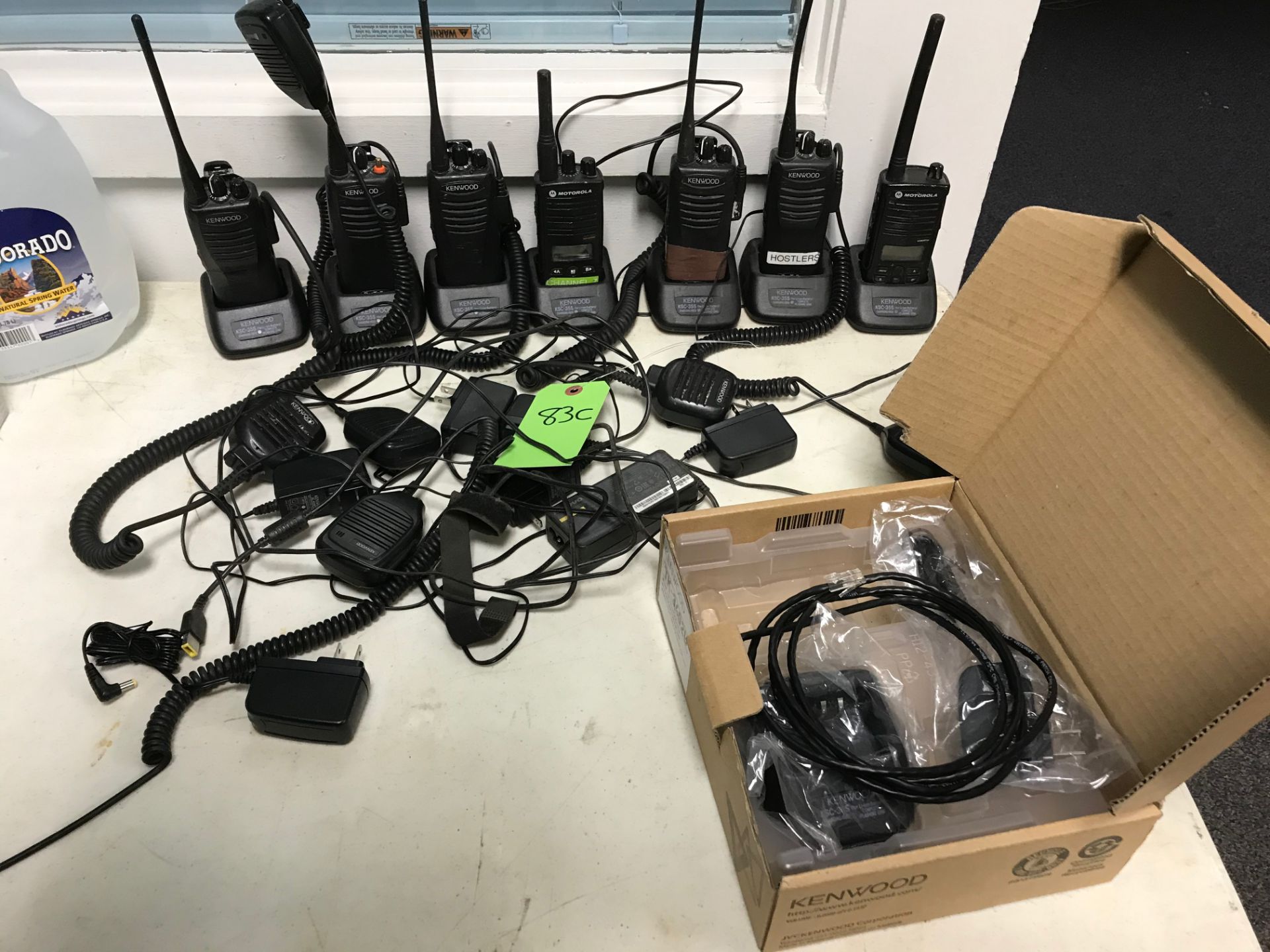 (7) TWO-WAY RADIOS WITH CHARGERS | Rig Fee: $10