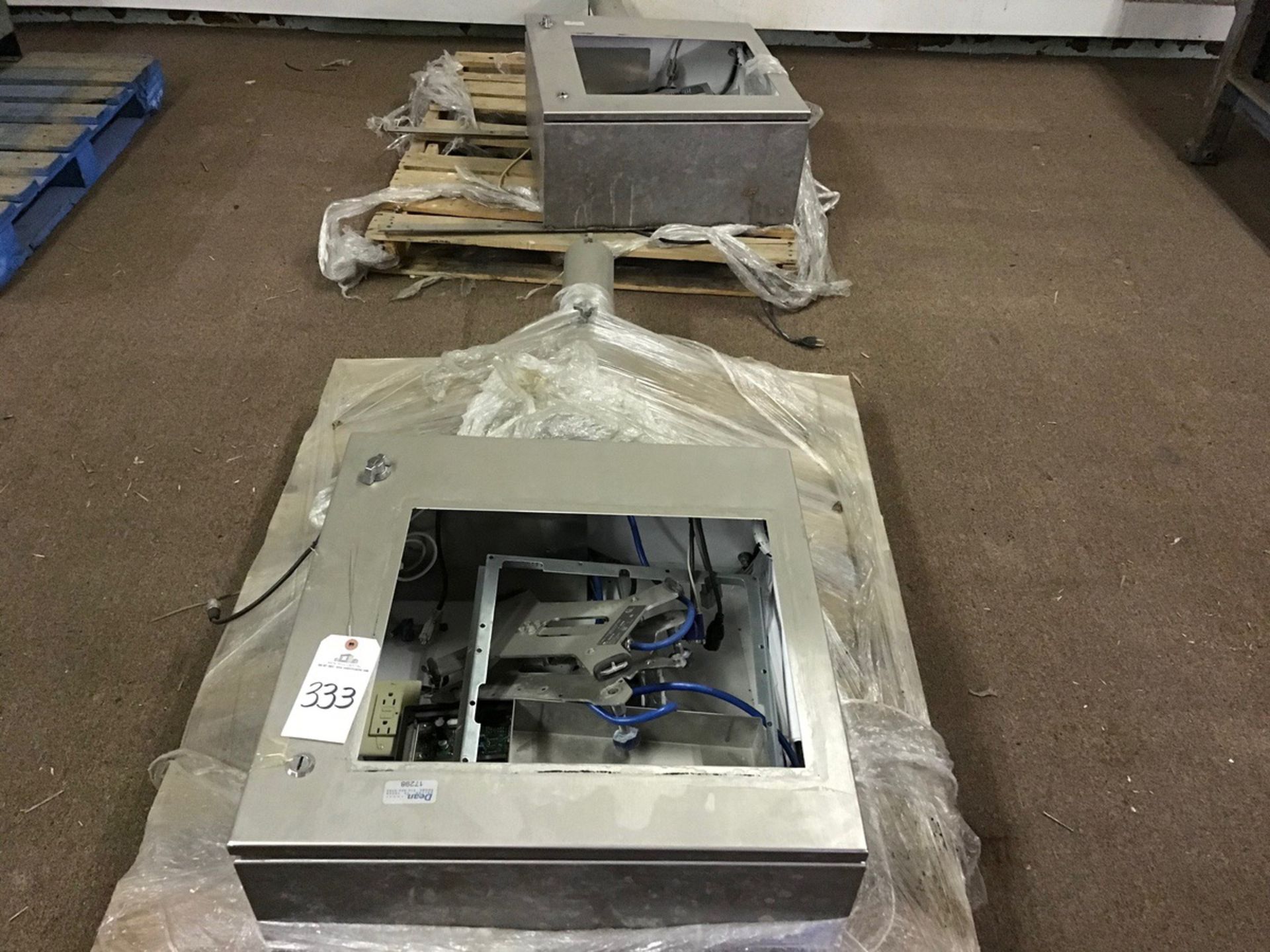 (2) STAINLESS STEEL ELECTRICAL BOXES | Rig Fee: $100