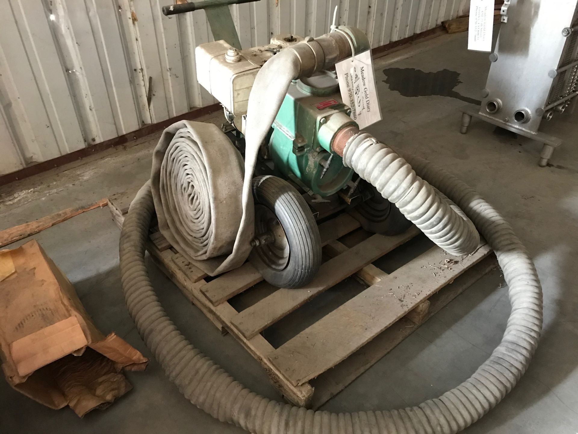 TEEL 3IN PUMP, 8 HP | Rig Fee: $50 - Image 2 of 2