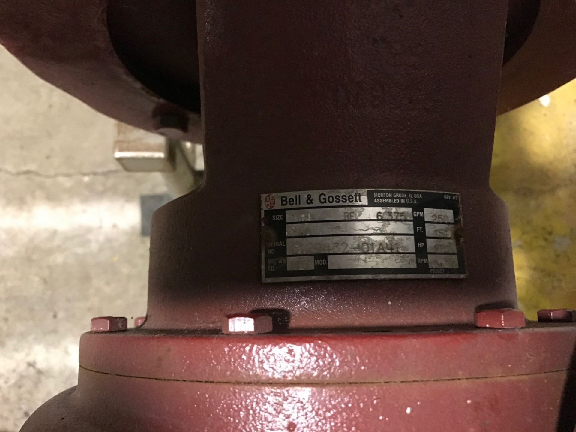 BELL AND GOSSETT 1531 PUMP, 250 GPM | Rig Fee: $100 - Image 2 of 2