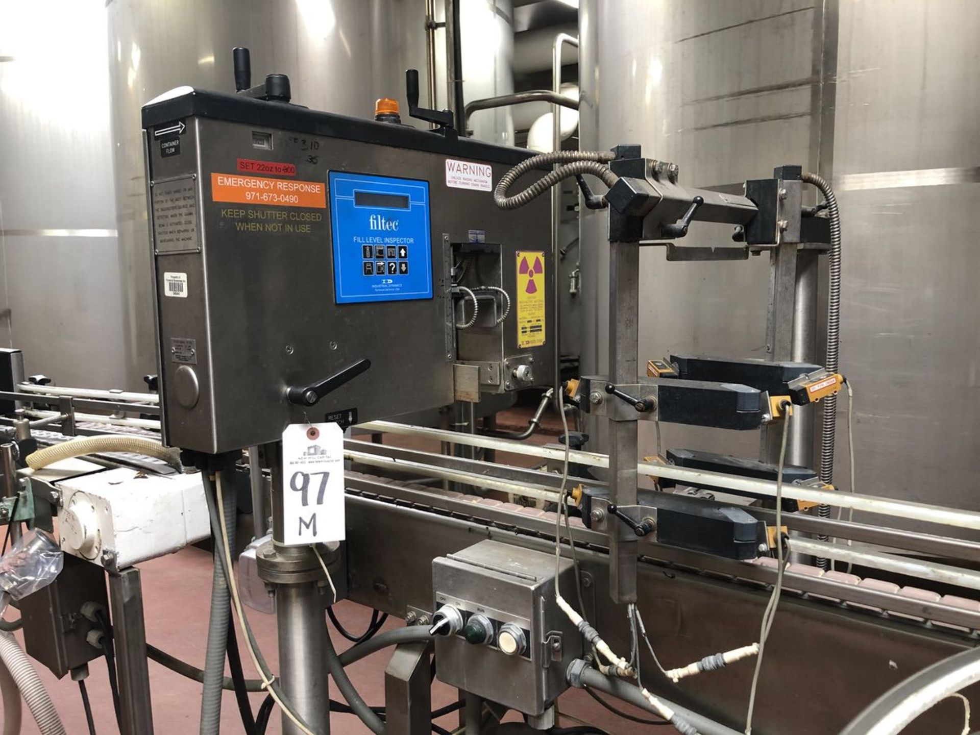 INDUSTRIAL DYNAMICS FILTEC FT50 LEVEL INSPECTOR, LABEL INSPECTION AND - Subj to Bulk | Rig Fee: 250