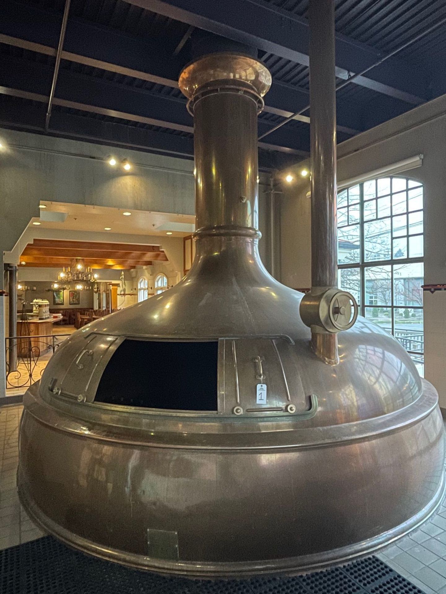 2015 MODIFIED STEAM JACKET BREW KETTLE, HUPPMAN LAUTER TUN, STEAM JACKETED MASH | Rig Fee: See Desc