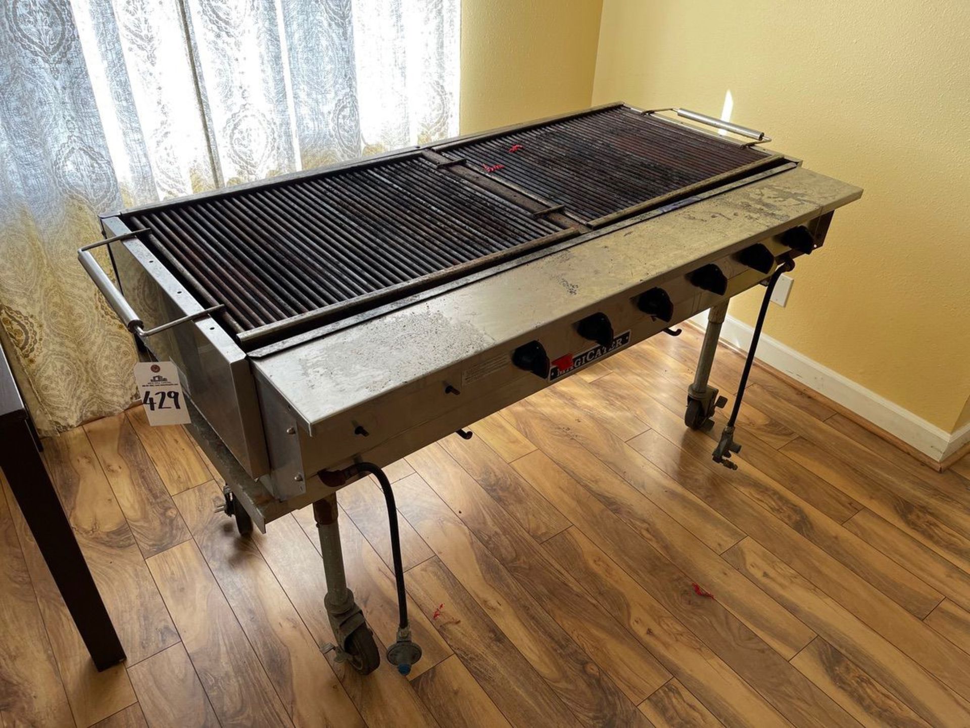 MAGICATER 34"X64" PORTABLE PROPANE GRILL, 1998, S/N 98062659 | Rig Fee: 35