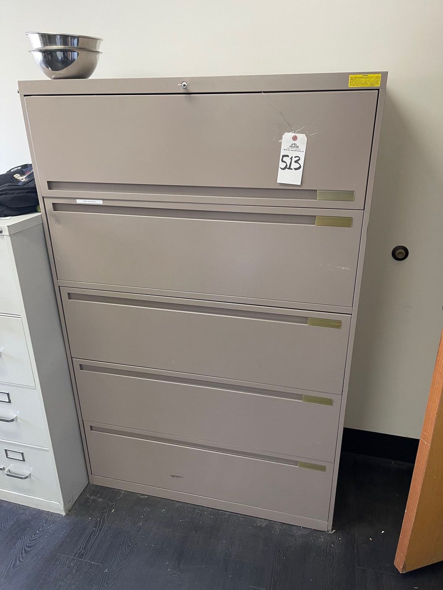 FILE CABINET, 4 DRAWER, 18"X42"X55" | Rig Fee: Buyer to remove or contact rigger