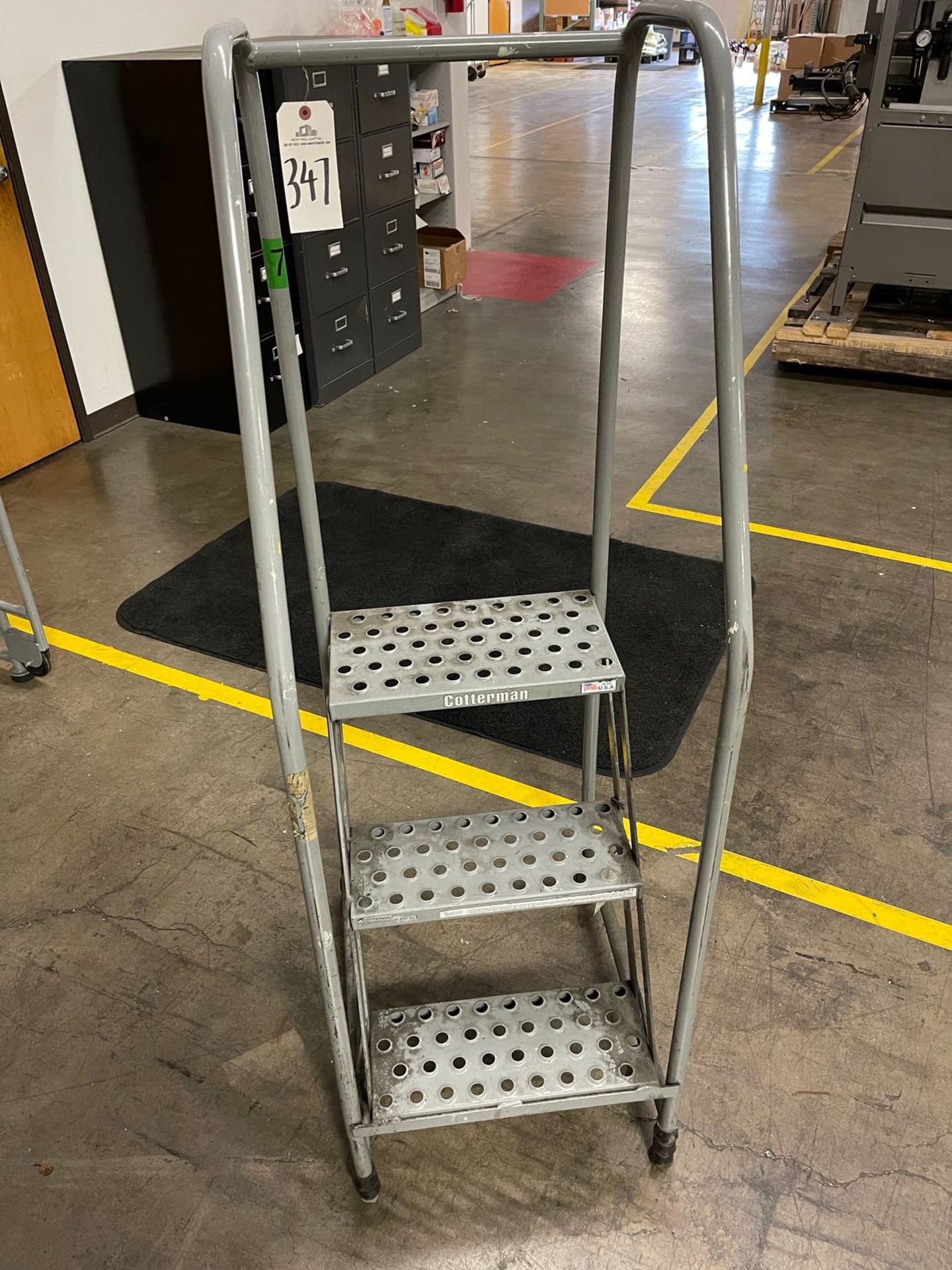 COTTERMAN ROLLING STAIRCASE, 3 STEPS | Rig Fee: 25