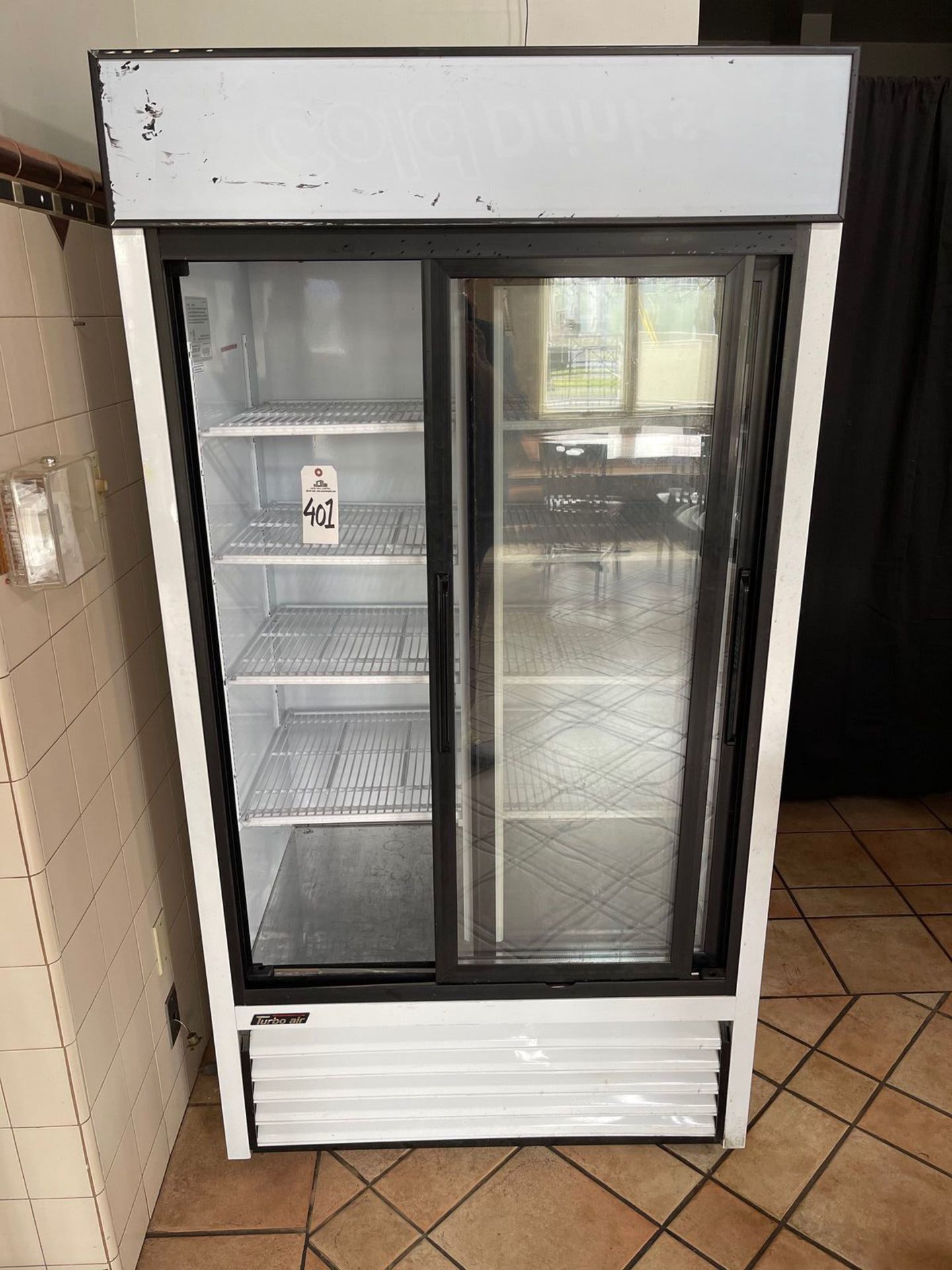 TURBOAIR TGM-35R, 2 DOOR REACH-IN REFRIDGERATOR, 42"X30"X79" | Rig Fee: 150