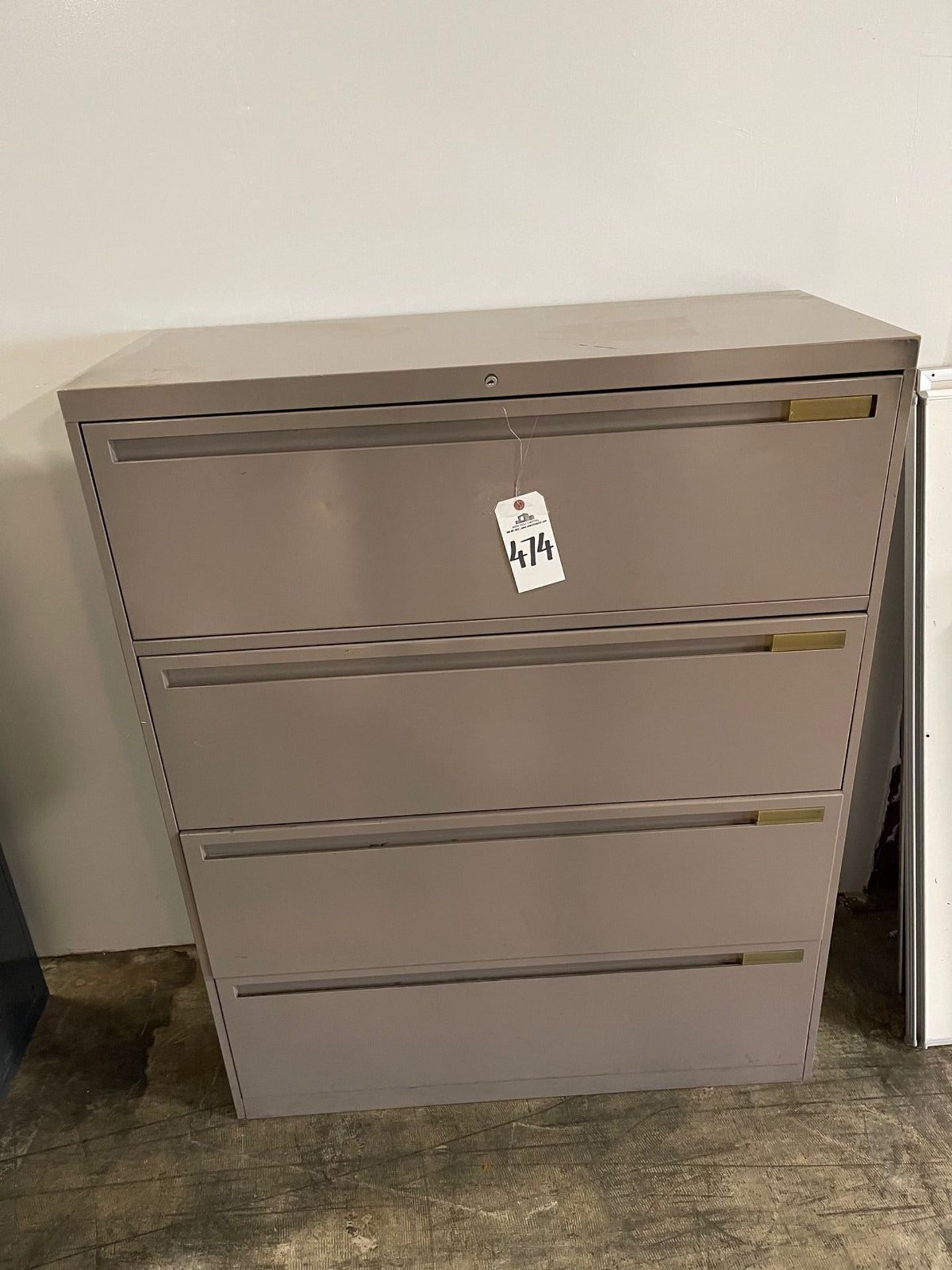 FILE CABINET, 4 DRAWERS, 42"X18"X53" | Rig Fee: 25