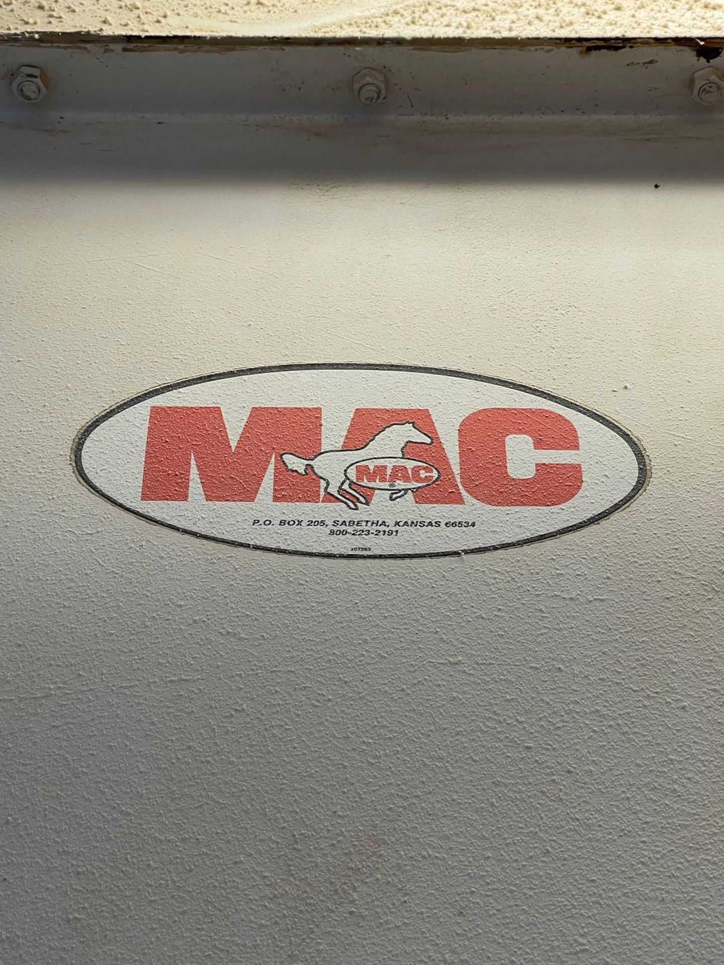 MAC DUST COLLECTOR - 54-AV 516 | Rig Fee: See Desc - Image 2 of 7