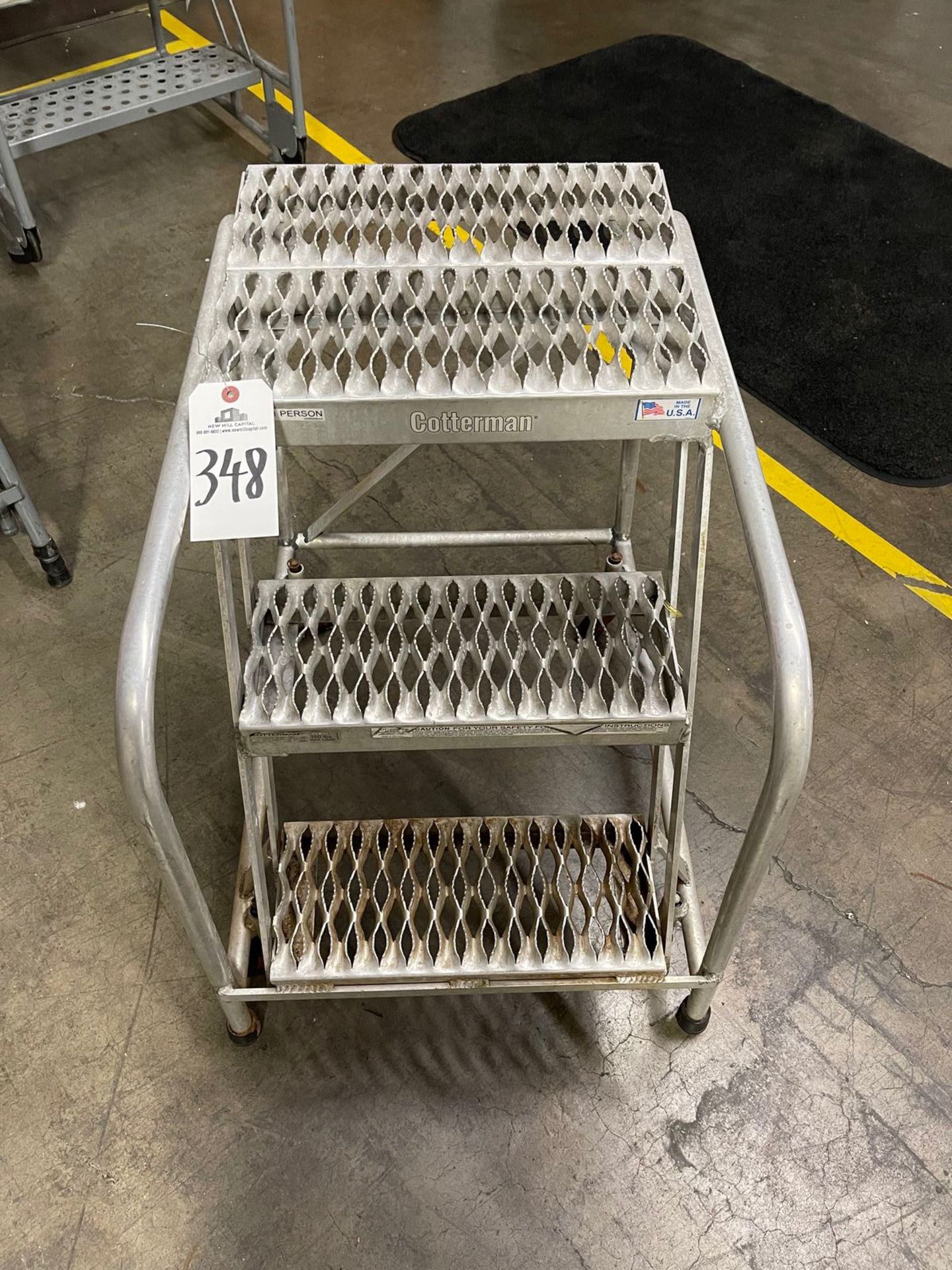 COTTERMAN ROLLING STEPS | Rig Fee: 25