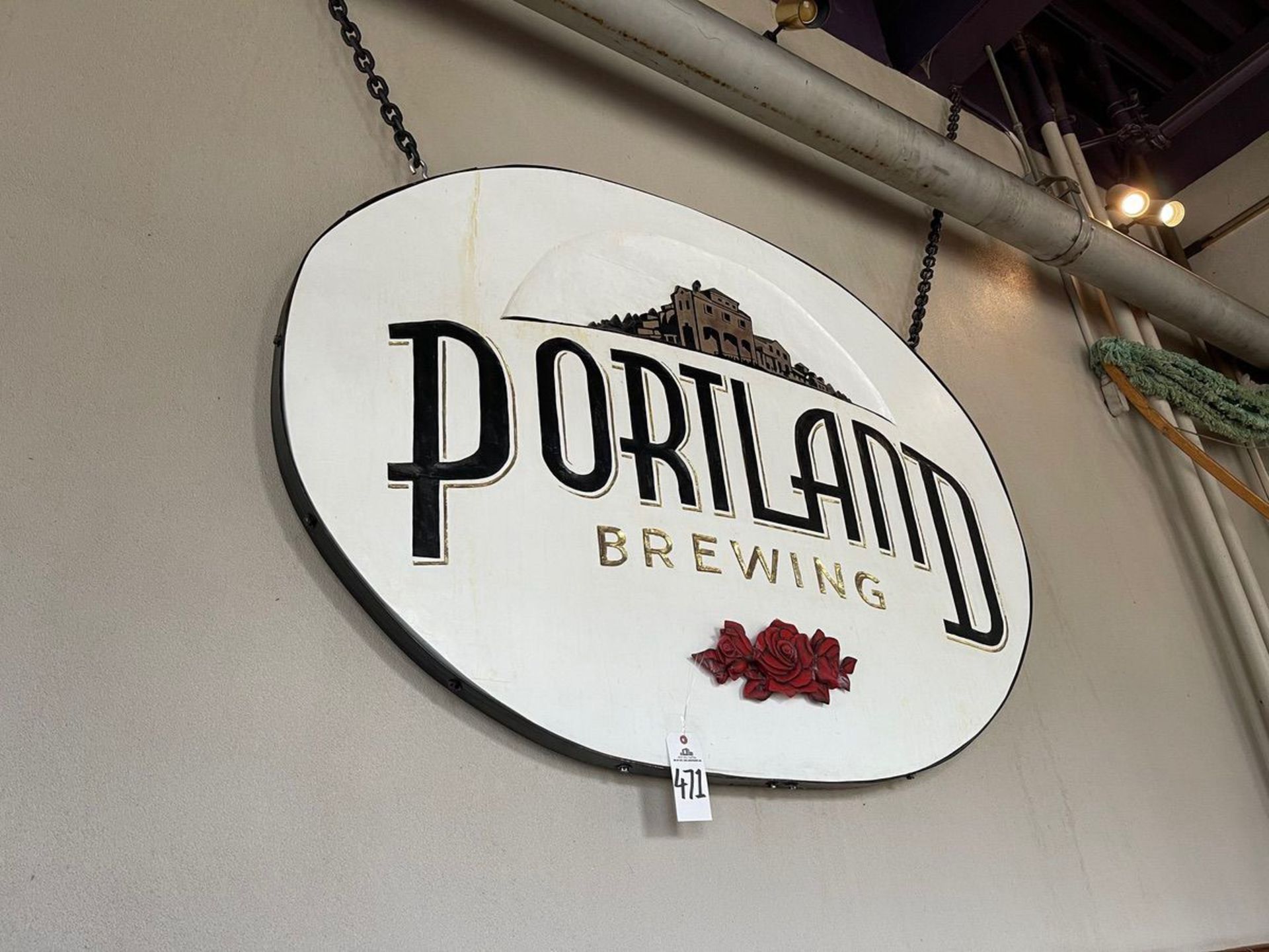 4'X6' PORTLAND BREWING COMPANY SIGN | Rig Fee: 25