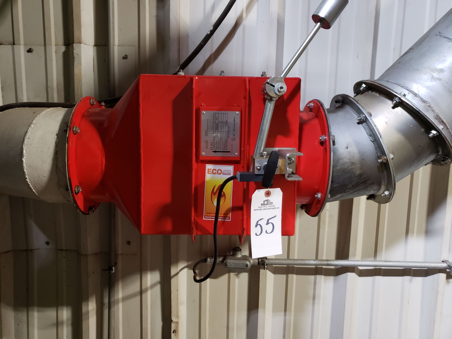 Air Com Blast Wave & Fire Return Prevention Valve | Rig Fee: $100