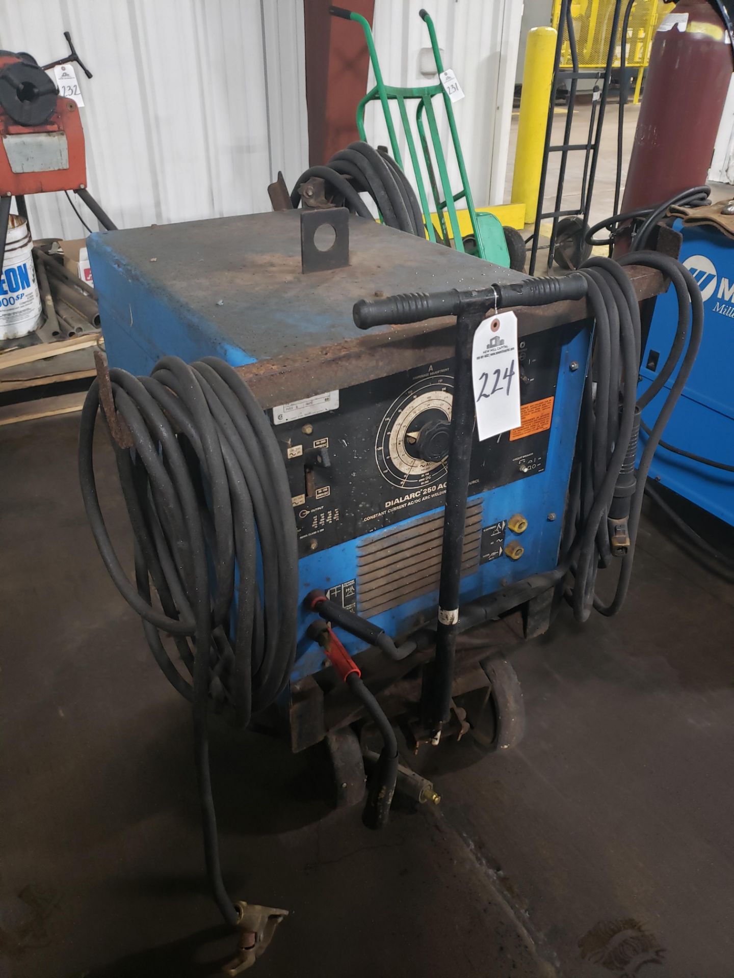 Miller Dialarc AC/DC Welding Power Source, S/N JF960675 | Rig Fee: $25