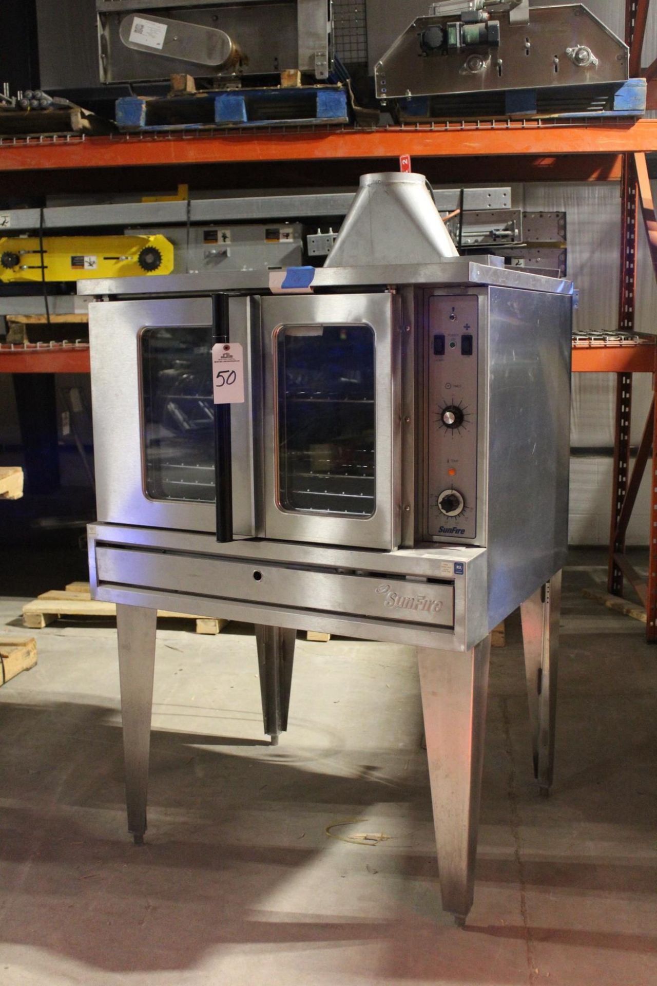 SunFire Gas Oven, M# SD-1 | Reqd Rig: No Cost