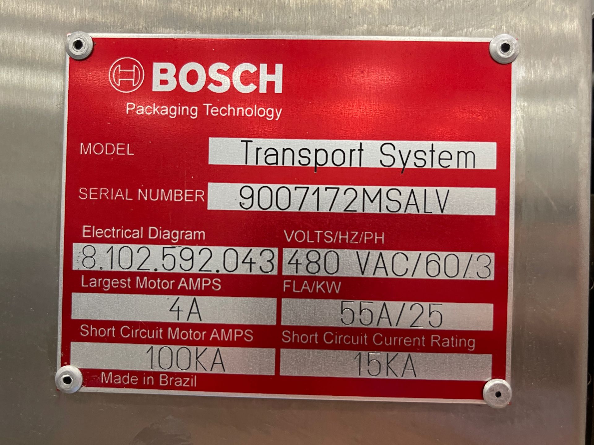 2016 Bosch Cracker Transport System, 18-Lane Slide into (2) 9 Lane - Subj to Bulk | Reqd Rig: $3500 - Image 24 of 25