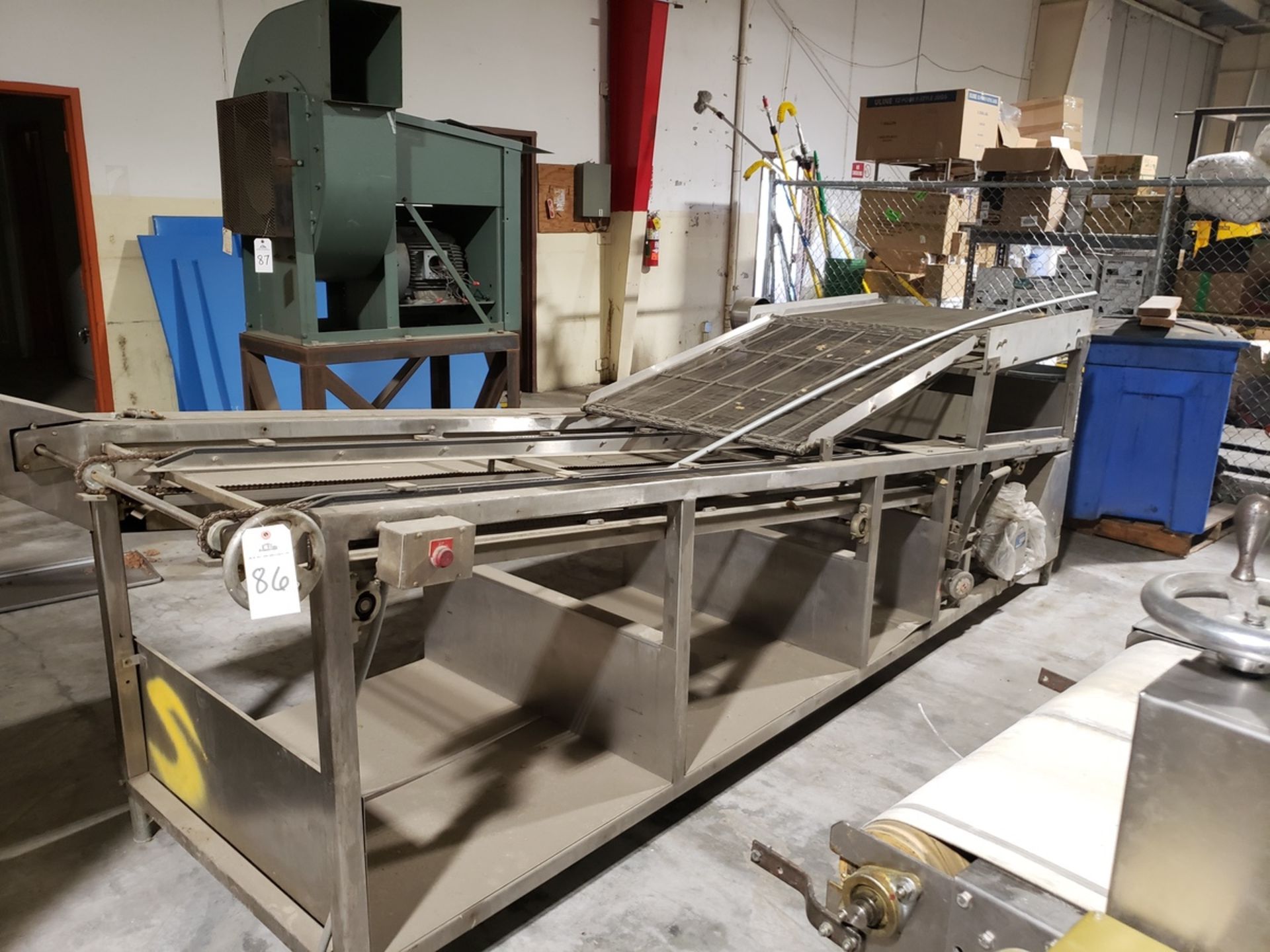 Moline Pan Stacker Conveyor | Rig Fee: $200