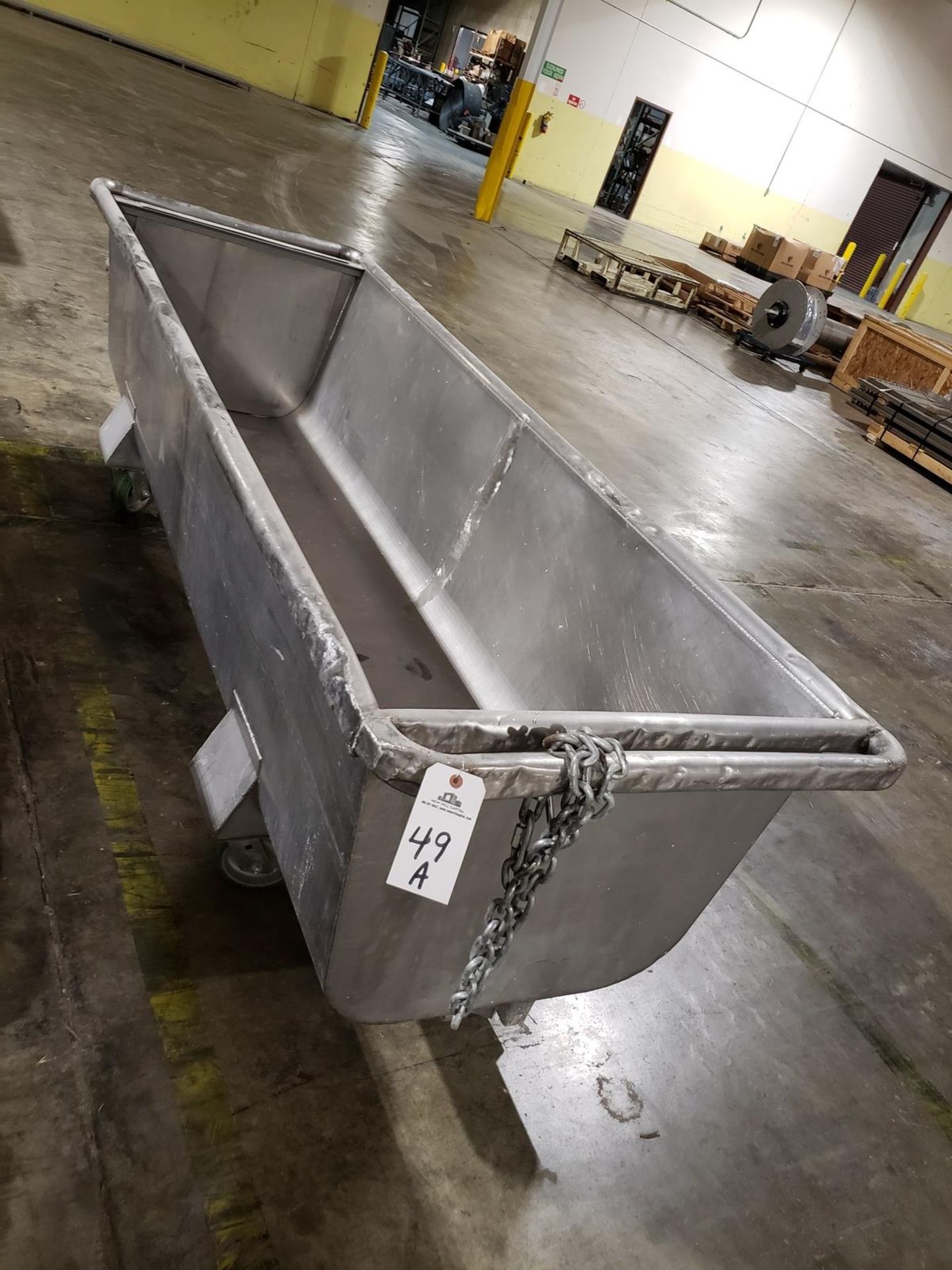 Dough Trough, 24" X 24" X 8' | Rig Fee: $50