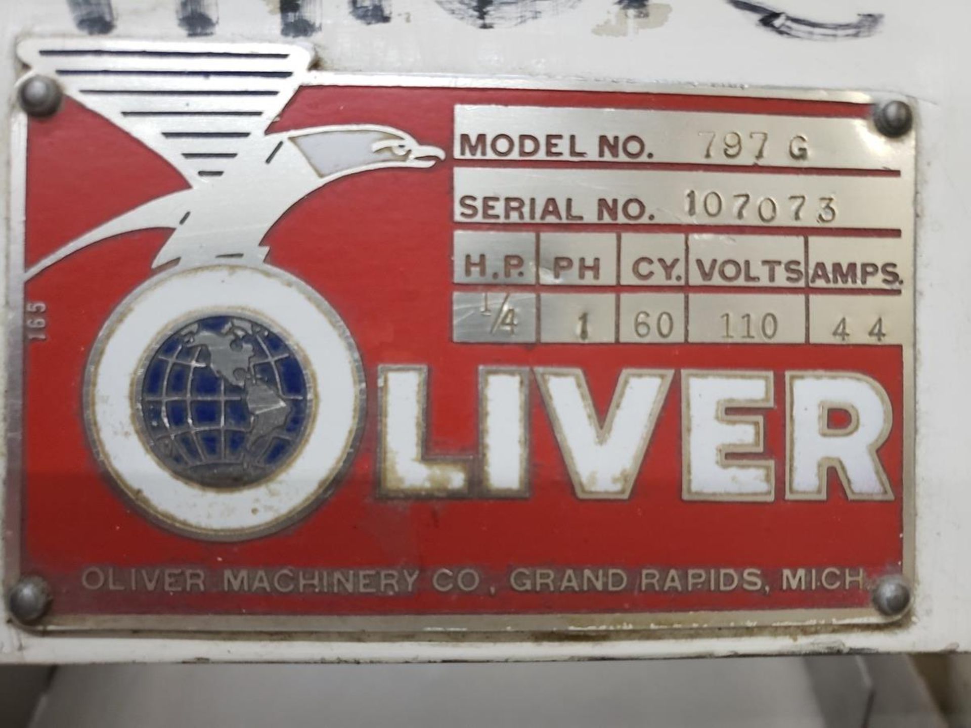 Lot of (2) Oliver Bread Slicers | Rig Fee: $250 - Image 3 of 4