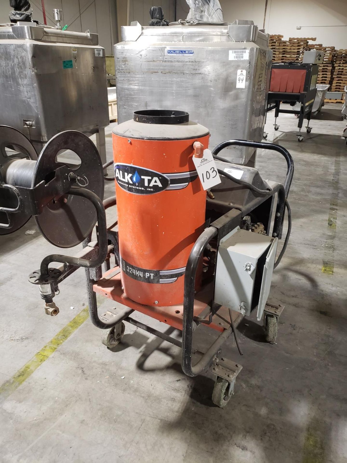 Alkota Power Washer, M# 324X4-PT | Rig Fee: $50