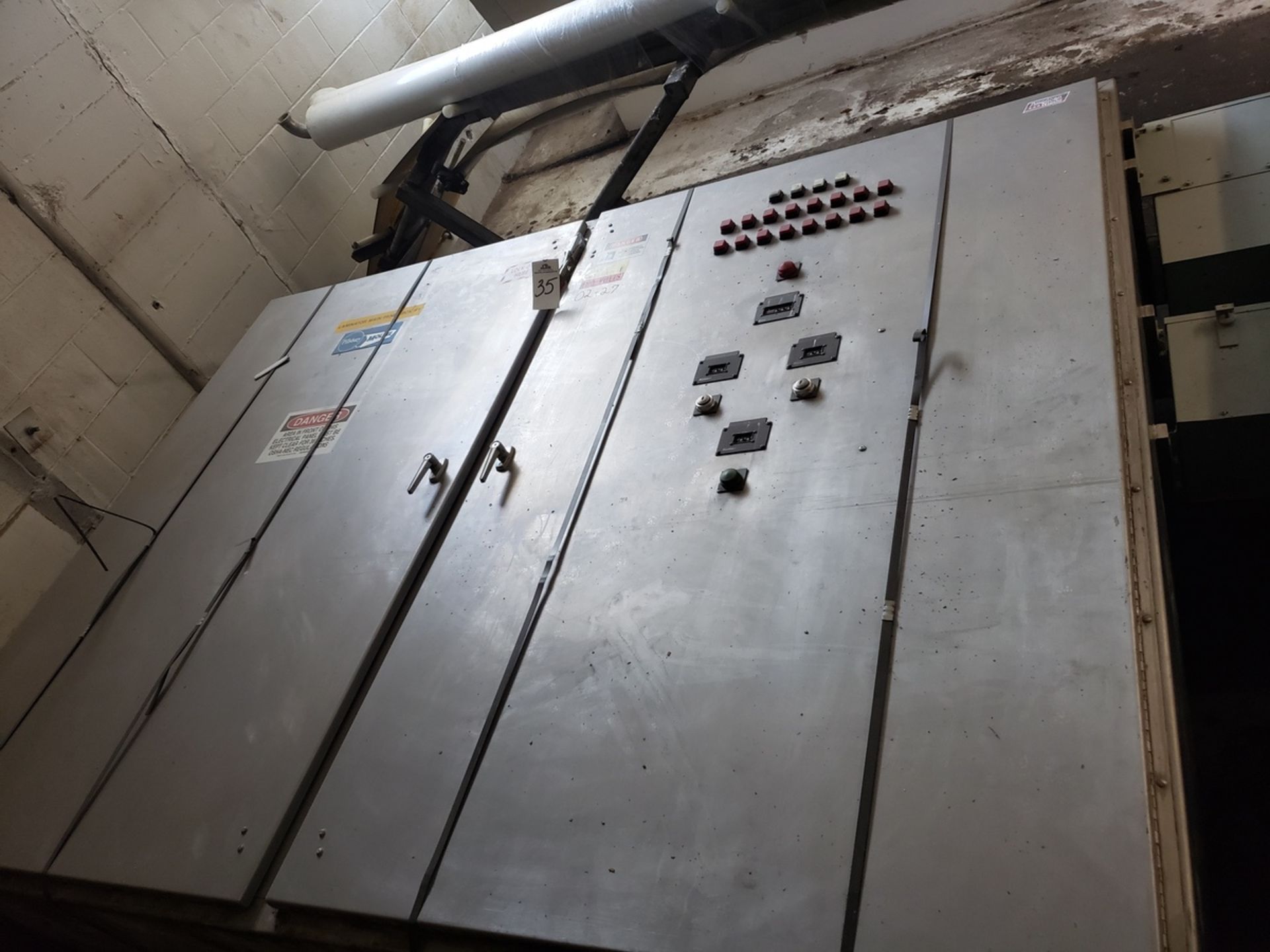 Laminating Line Main Control Panel | Rig Fee: $350