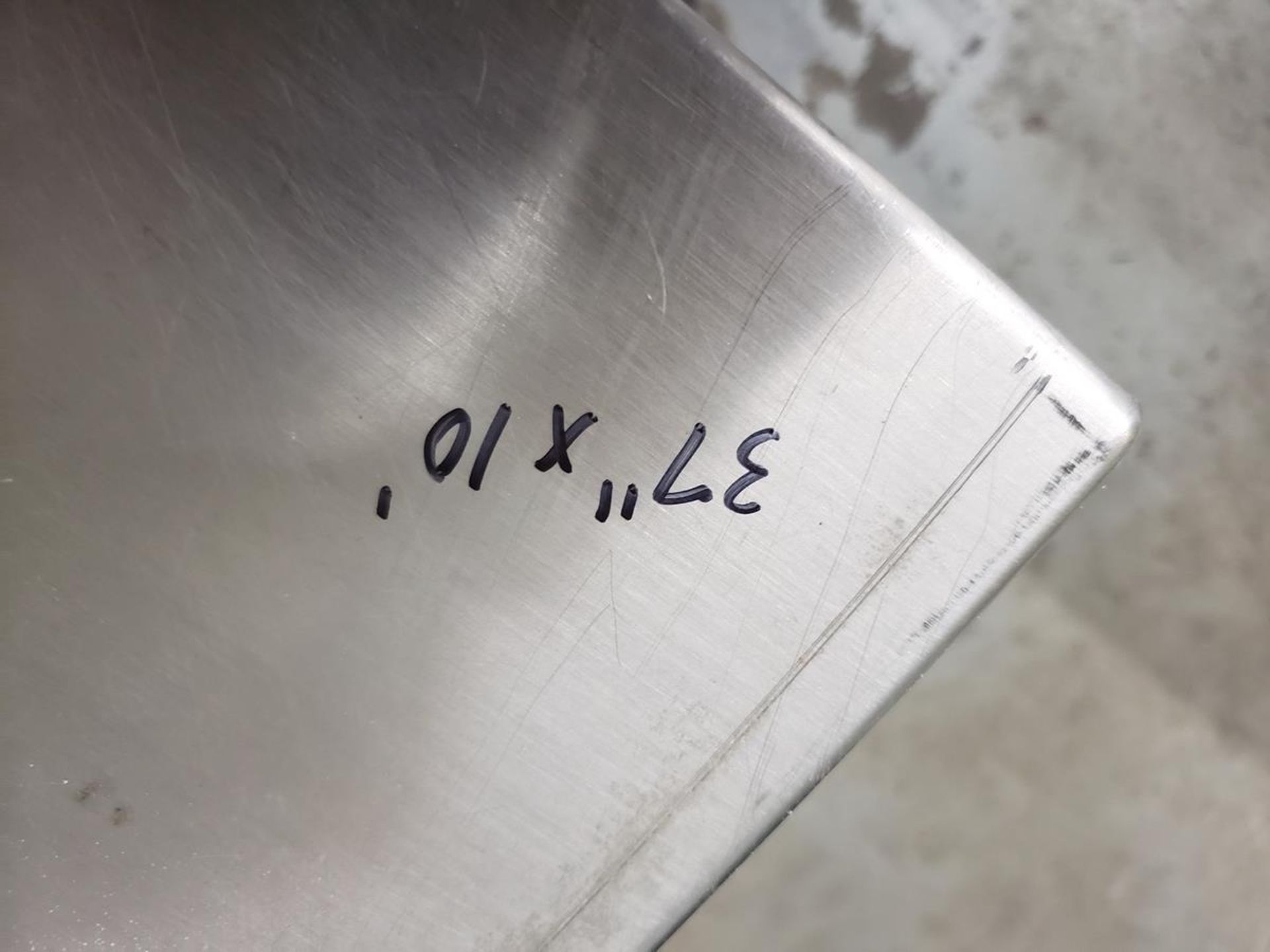 Stainless Steel Work Benches, 37" x 10' | Rig Fee: $50 - Image 2 of 2