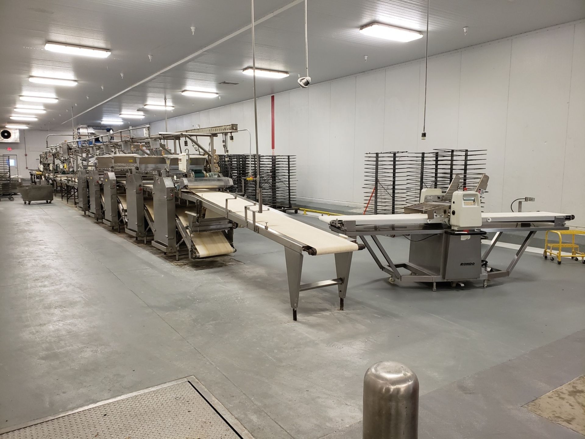 (BULK BID) Moline Dough Finishing Line (Lots 6C-6U) - Sub to Piece (Delay Delivery) | Contact Rigger