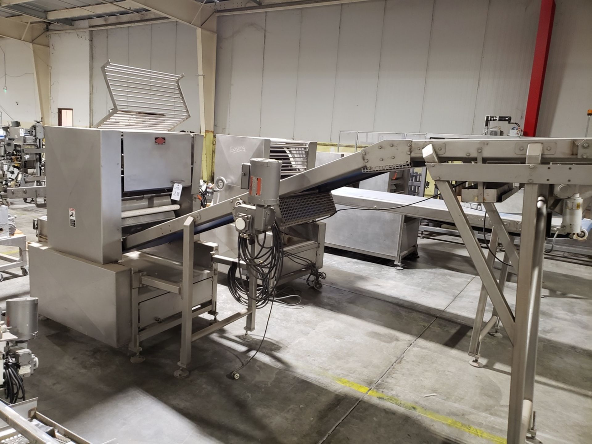 Doering Dough Sheeting Line, M# M12, S/N 27407 | Rig Fee: $200