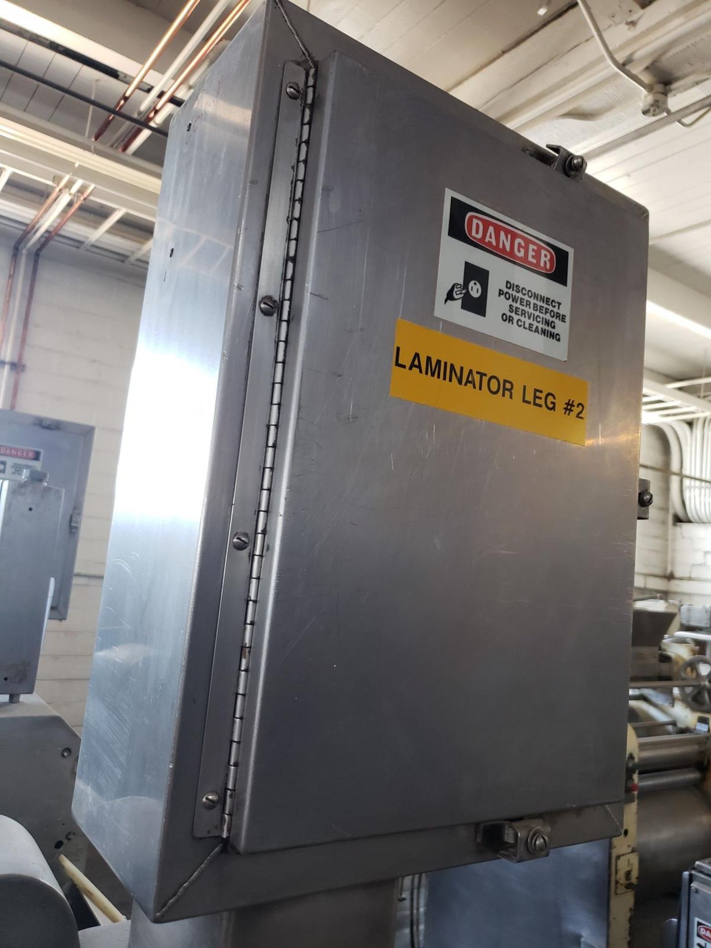 Moline Dough Laminator/Sheeter, W/ Reciprocating Sheeting Table | Rig Fee: $400 - Image 3 of 9