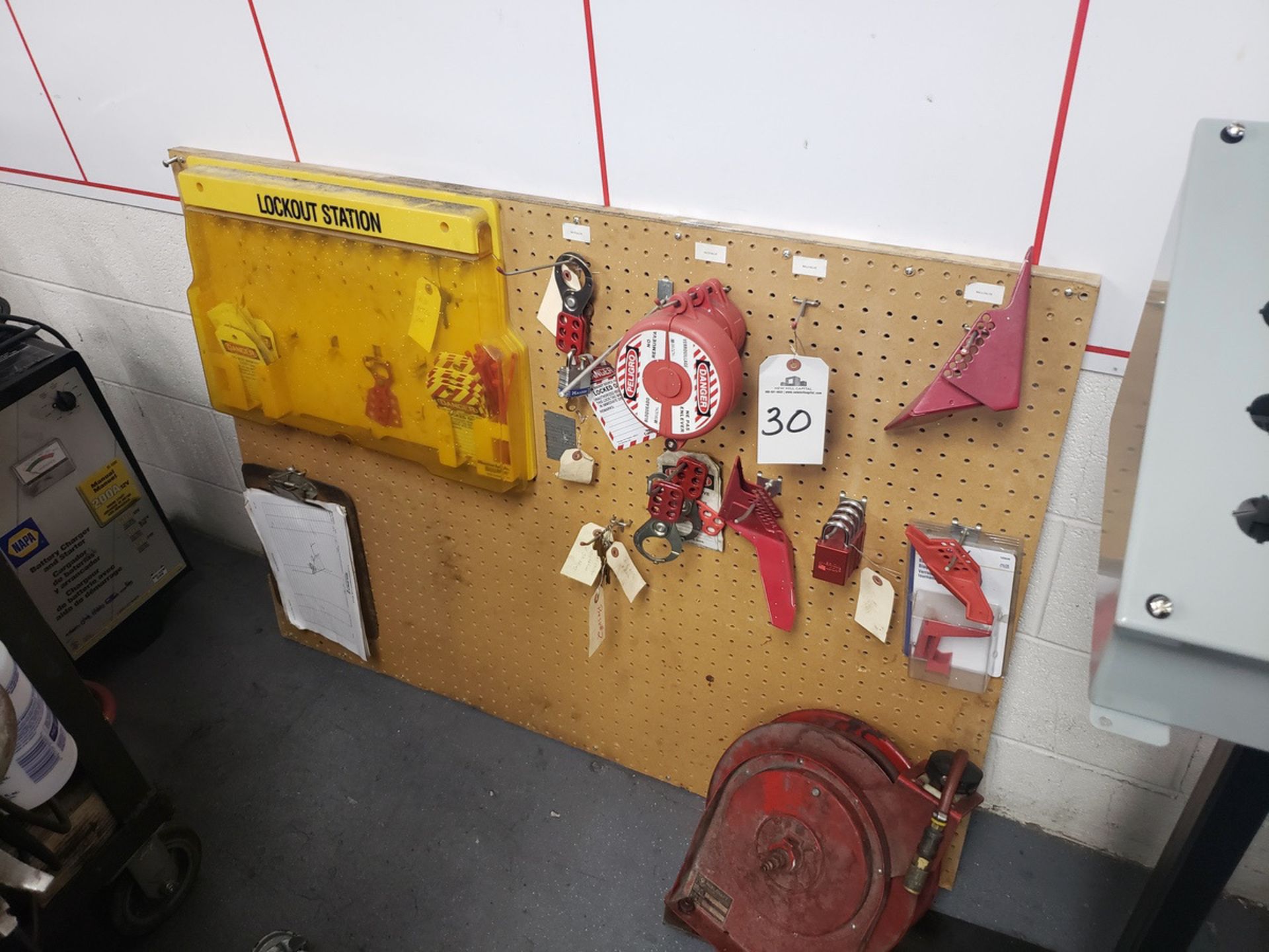 Lock-Out Tag Out Station | Rig Fee $15