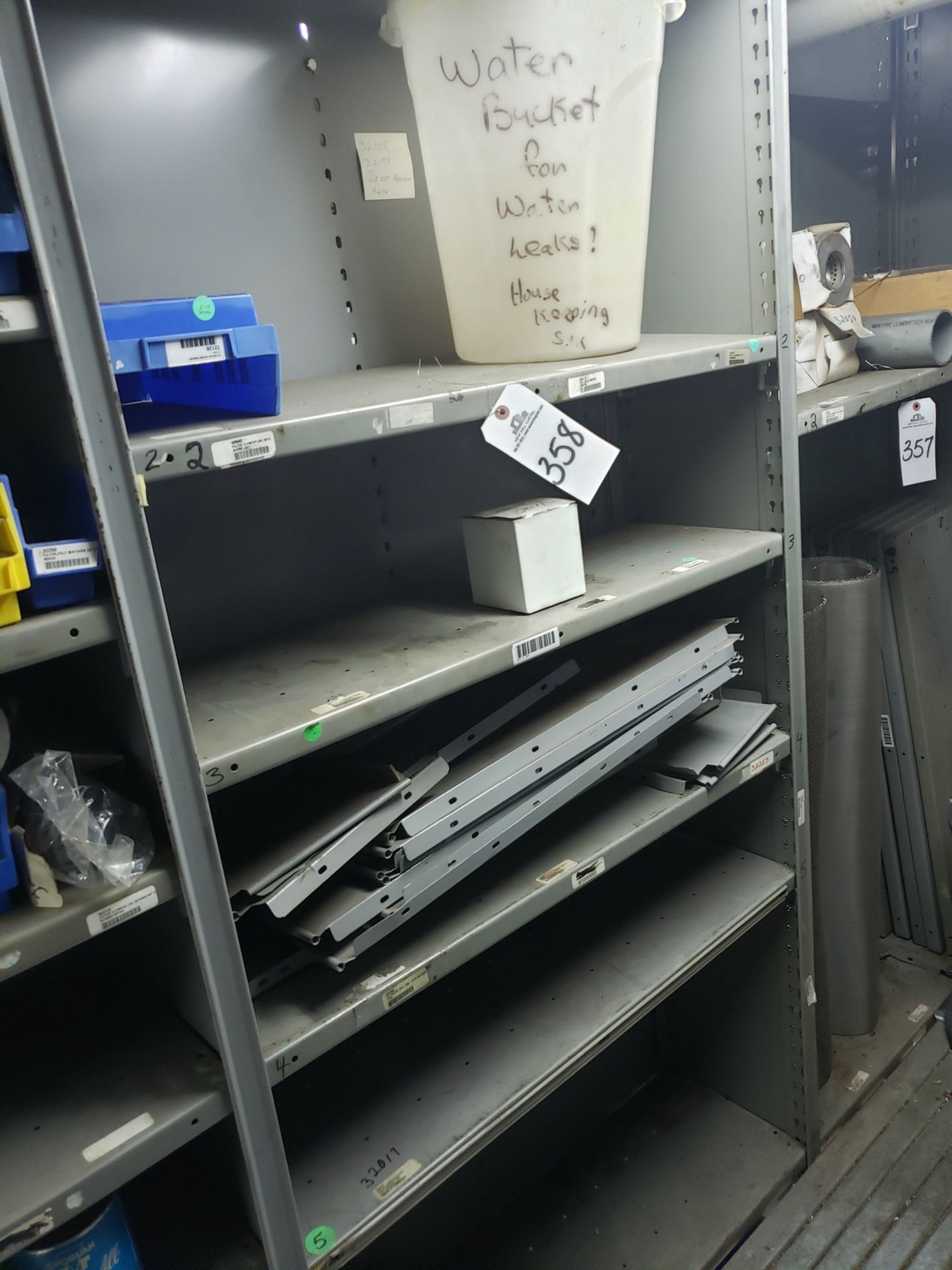 Contents of Shelving Section, Spare Parts & Supplies - Subj to Bulk | Rig Fee $50 (parts only)