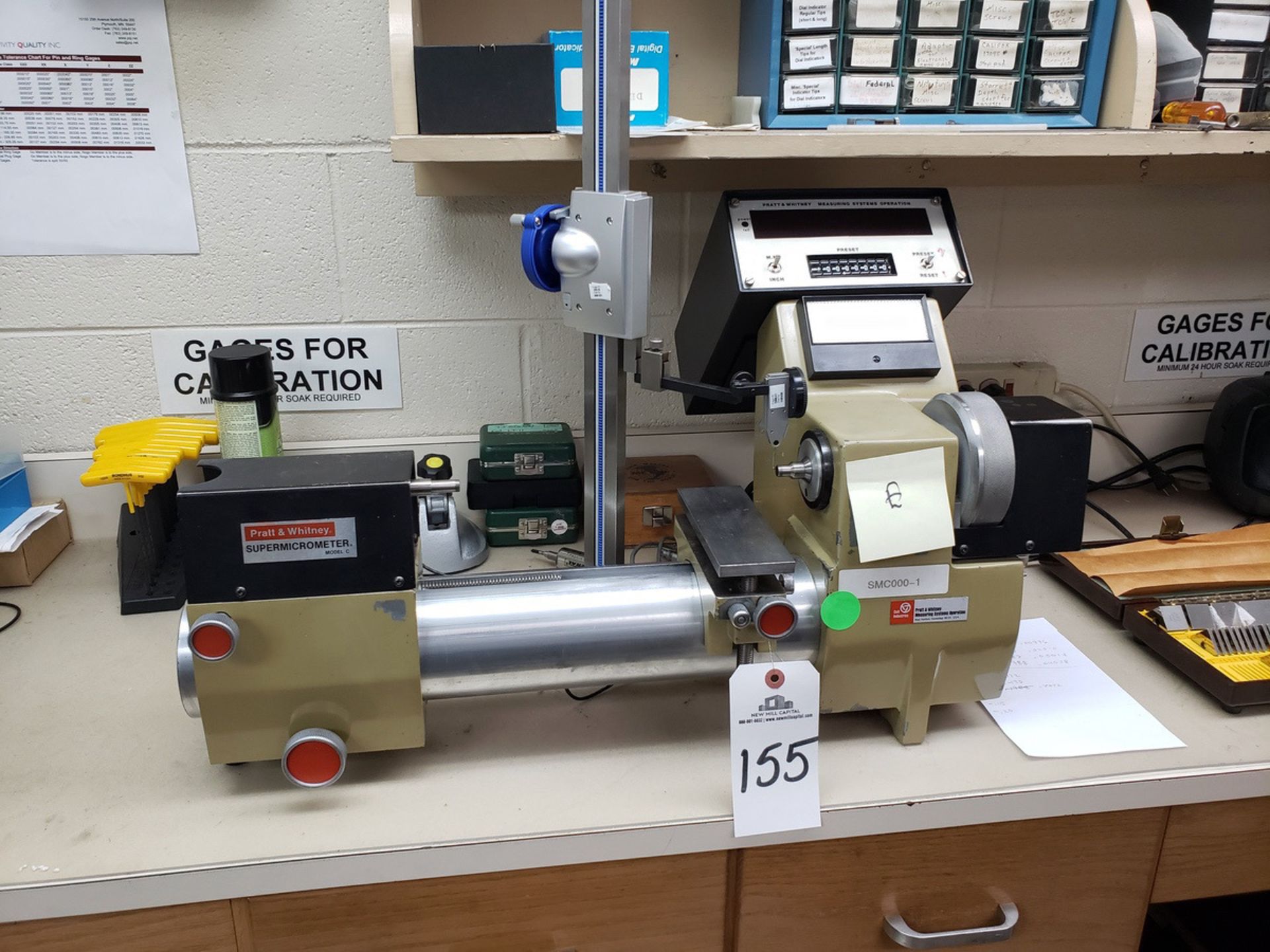 Pratt & Whitney Super Micrometer | Rig Fee $150