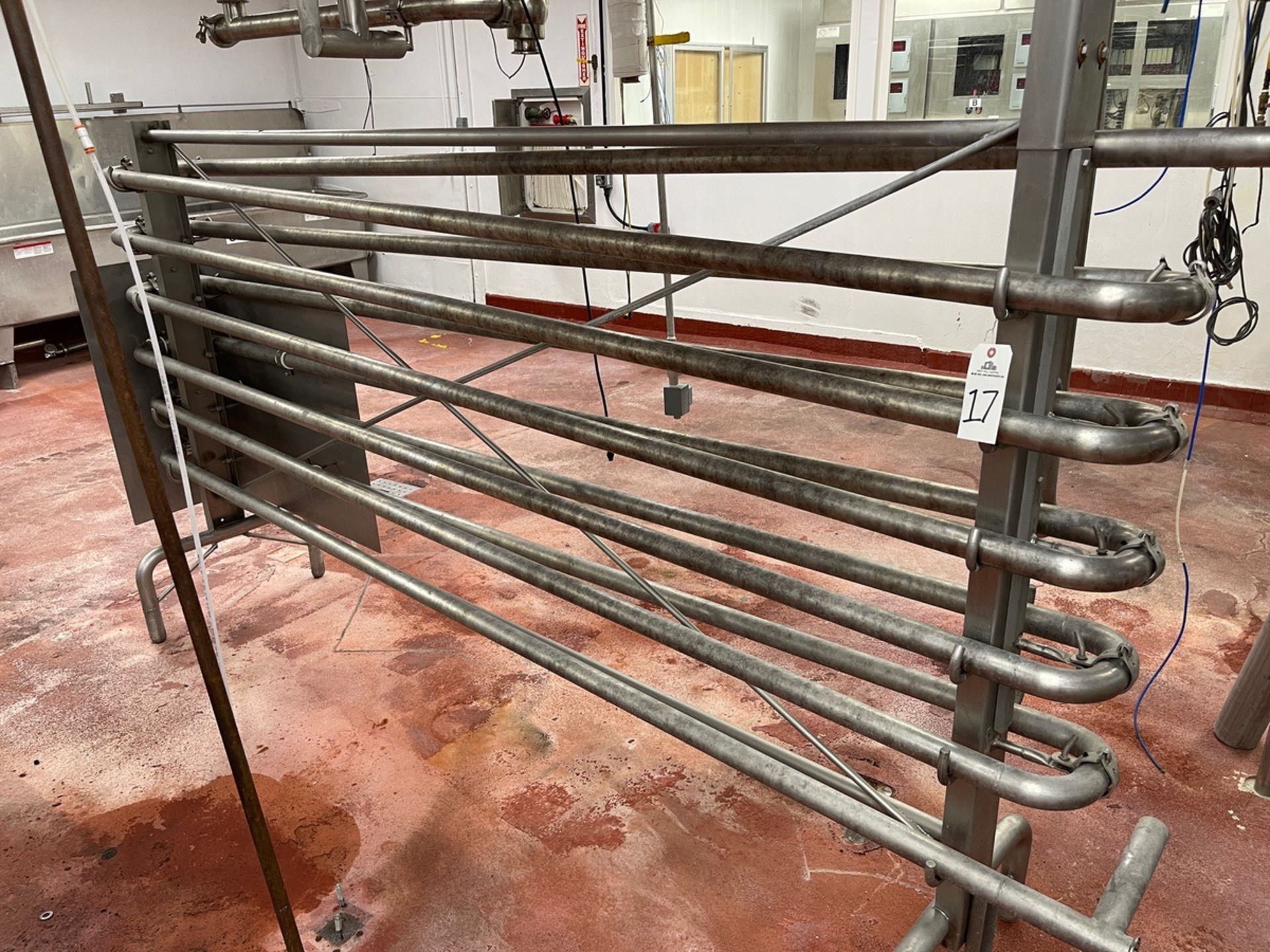 Stainless Steel Holding Tube, Approx. 7' Long | Rig Fee $150