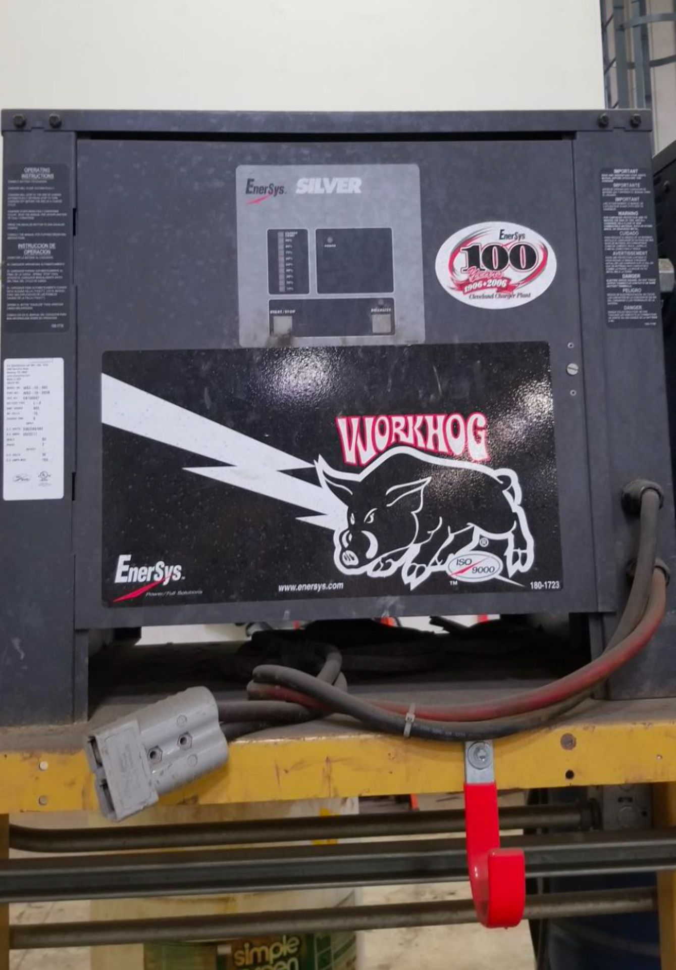 (5) Enersys Workhog Forklift Battery Chargers, 36V / 164 Amps Max, Model WS3-18-865 - Image 9 of 10