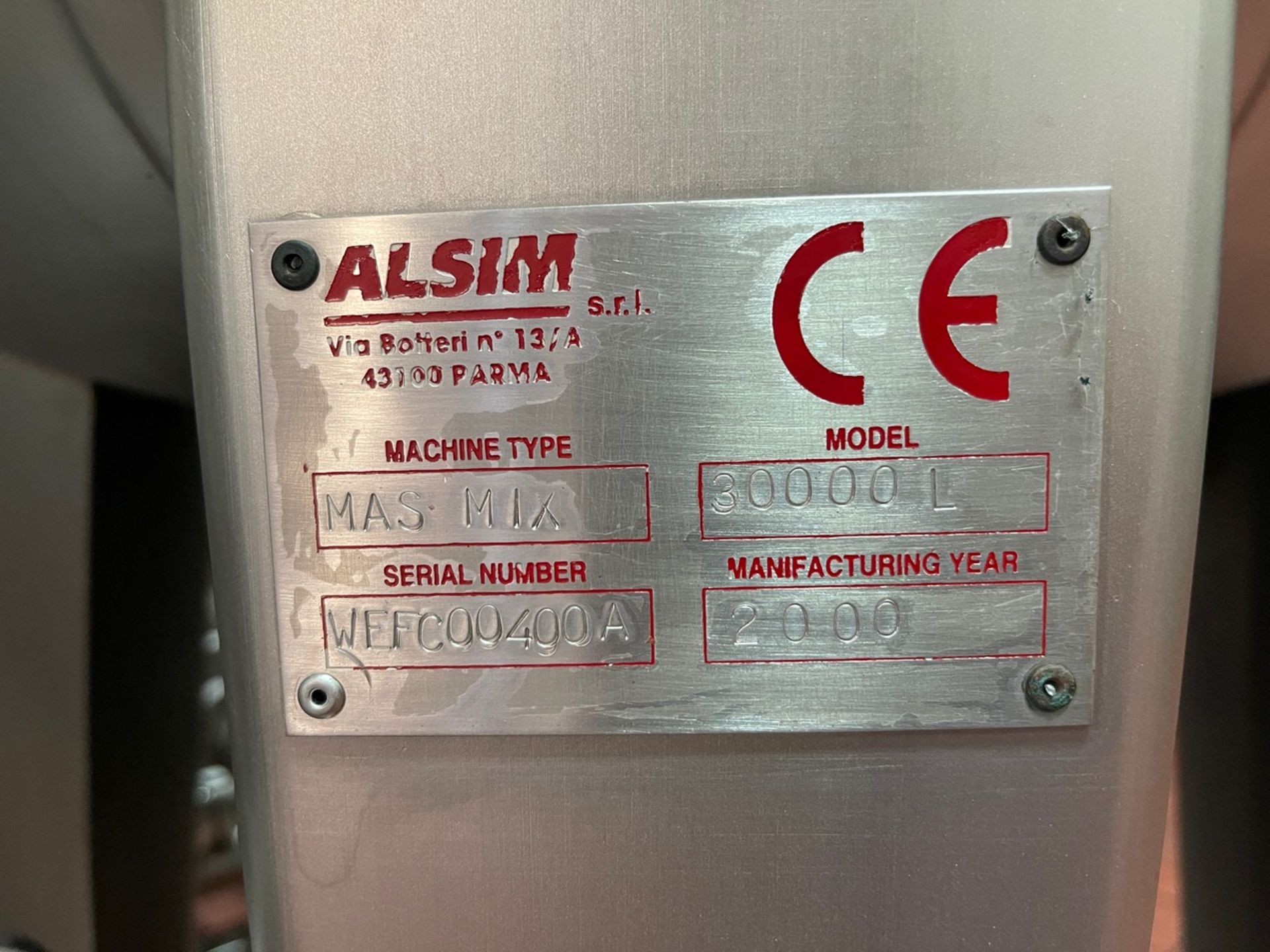 Sidel Alsim MAS MIX 30000L High Speed Continuous Softdrink Blending System - Running Video Available - Image 6 of 10