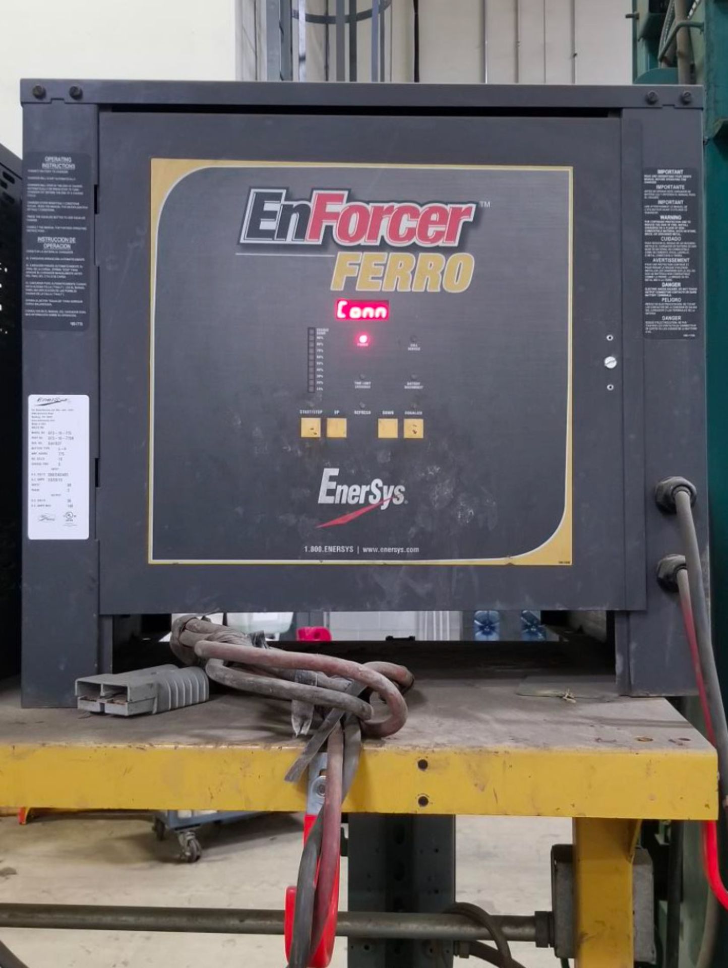 (4) Enersys Enforcer Ferro Forklift Battery Chargers, 36V / 140 Amps Max, Models EF3-18-775 - Image 7 of 10